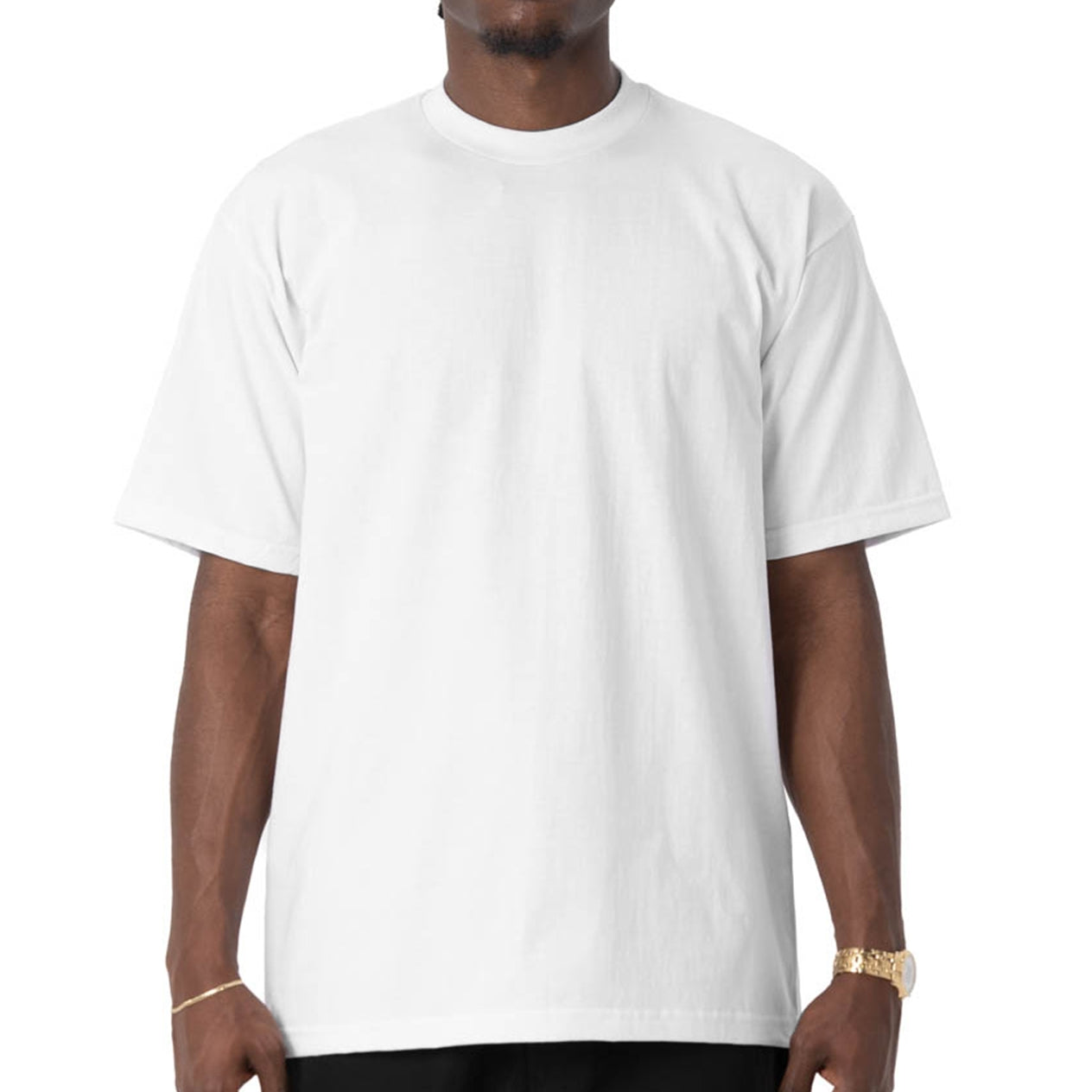 Pro Club Men's Heavyweight Cotton Short Sleeve Crew Neck T-Shirt