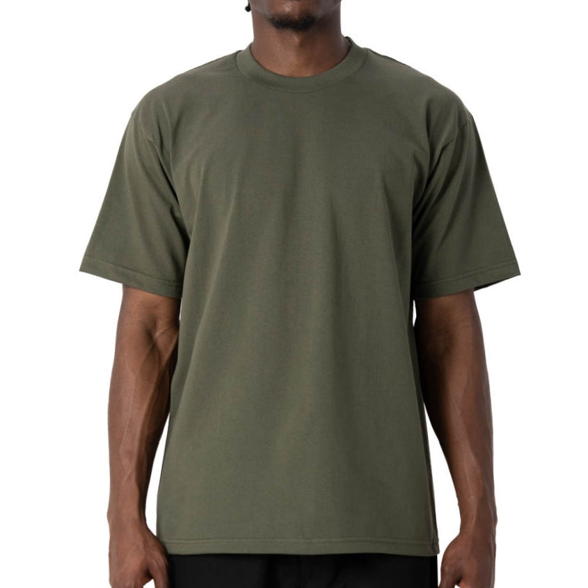 Pro Club Men's Heavyweight Cotton Short Sleeve Crew Neck T-Shirt (More Colors)
