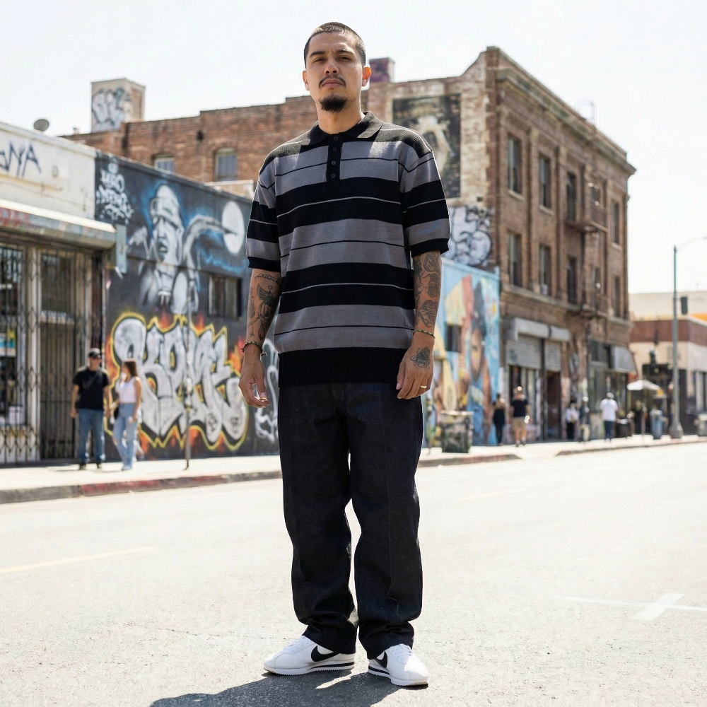 FB County Charlie Brown Shirt - Black/White & Black/Grey