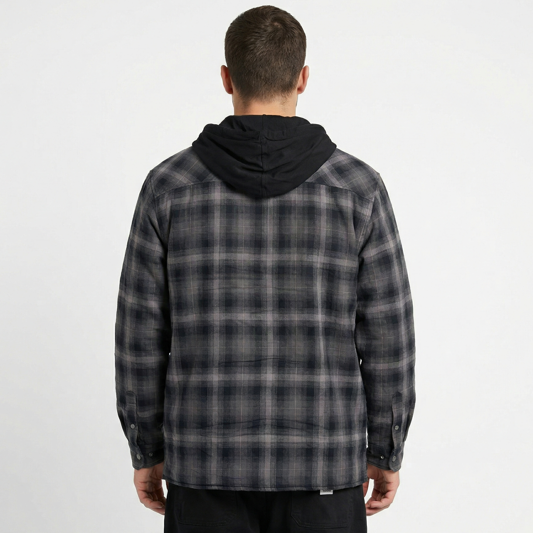 Dickies Water Repellent Flannel Hooded Shirt Jacket