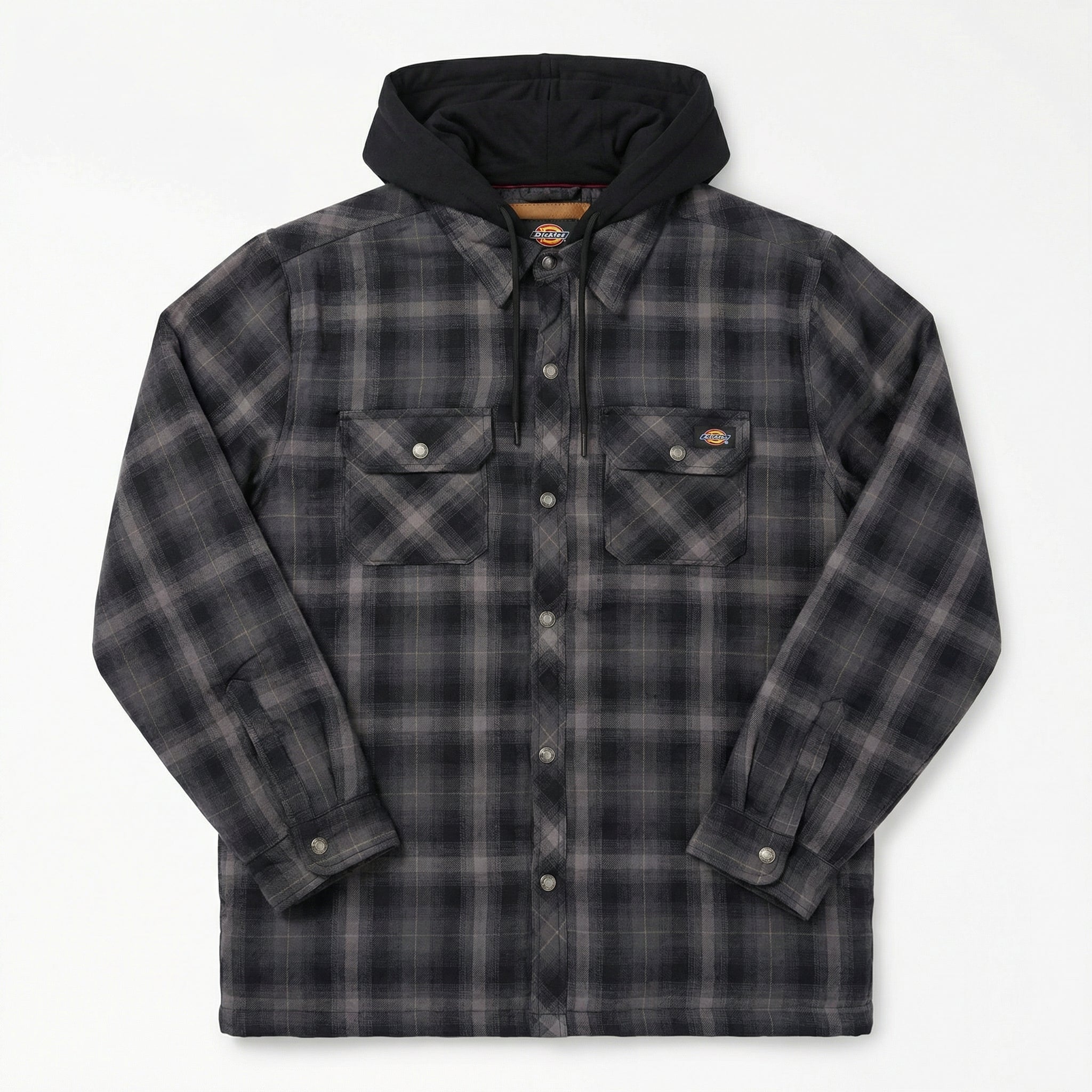 Dickies Water Repellent Flannel Hooded Shirt Jacket