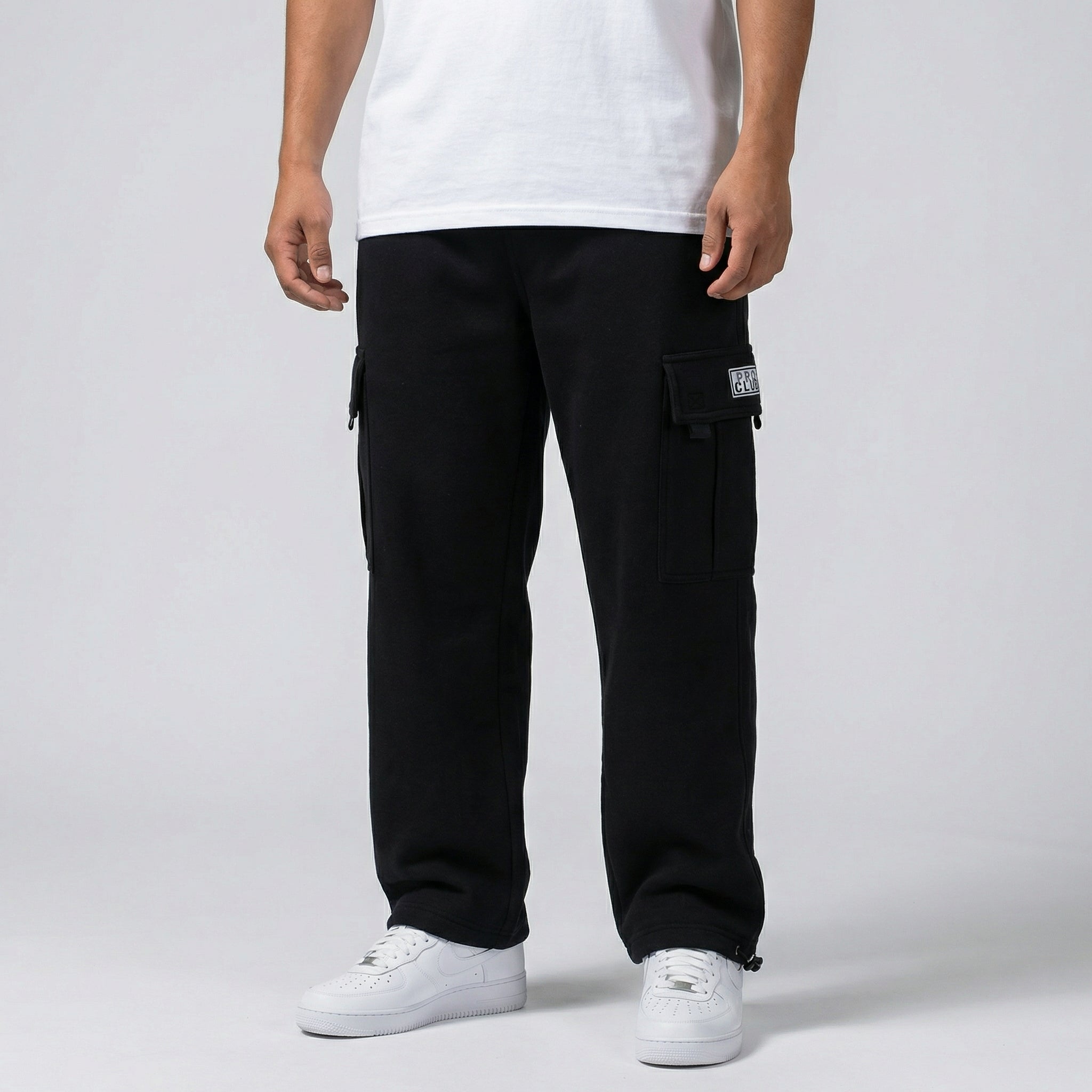 Pro Club Men's Heavyweight Fleece Cargo Pants