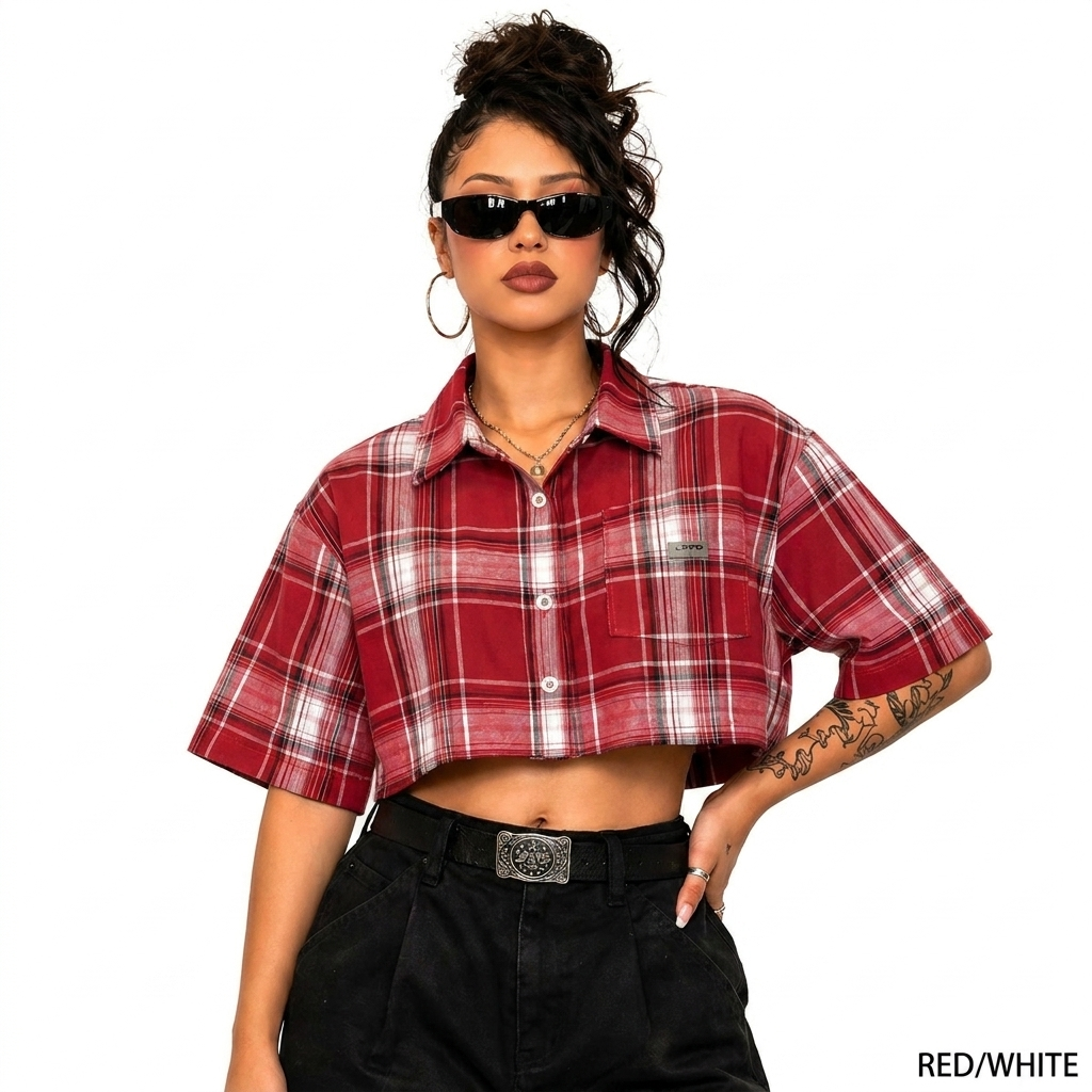 CalTop Women's Crop-Top Shirt