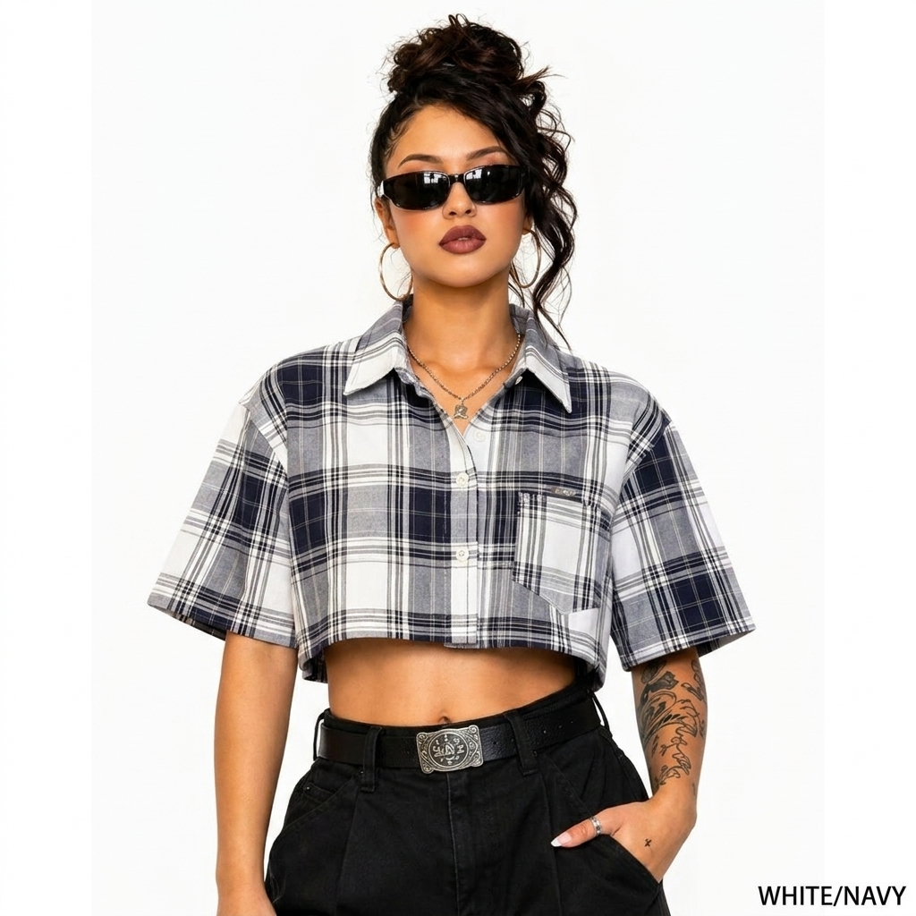 CalTop Women's Crop-Top Shirt