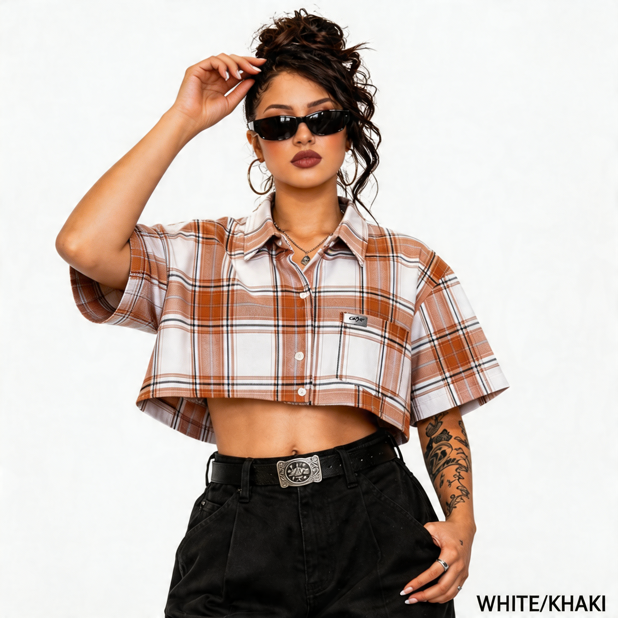 CalTop Women's Crop-Top Shirt