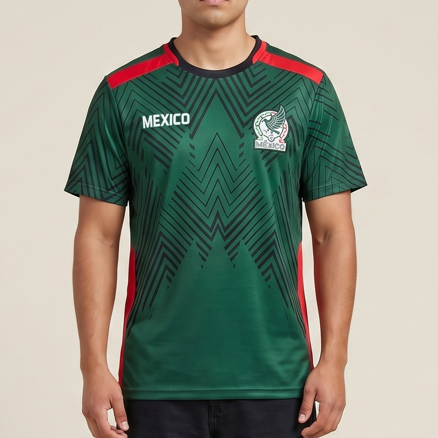 Mexico National Team Soccer Jersey - 2026 World Cup Style Football Shirt