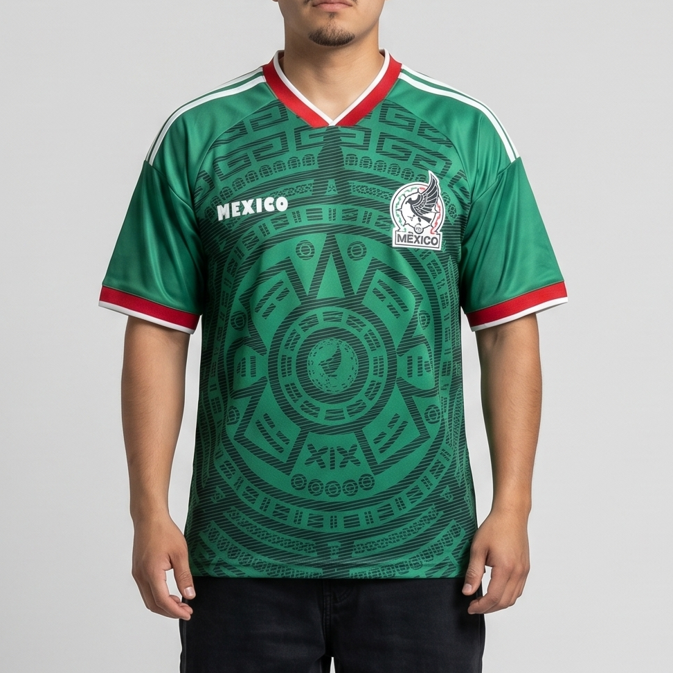 Mexico National Team Soccer Jersey - 2026 World Cup Style Football Shirt