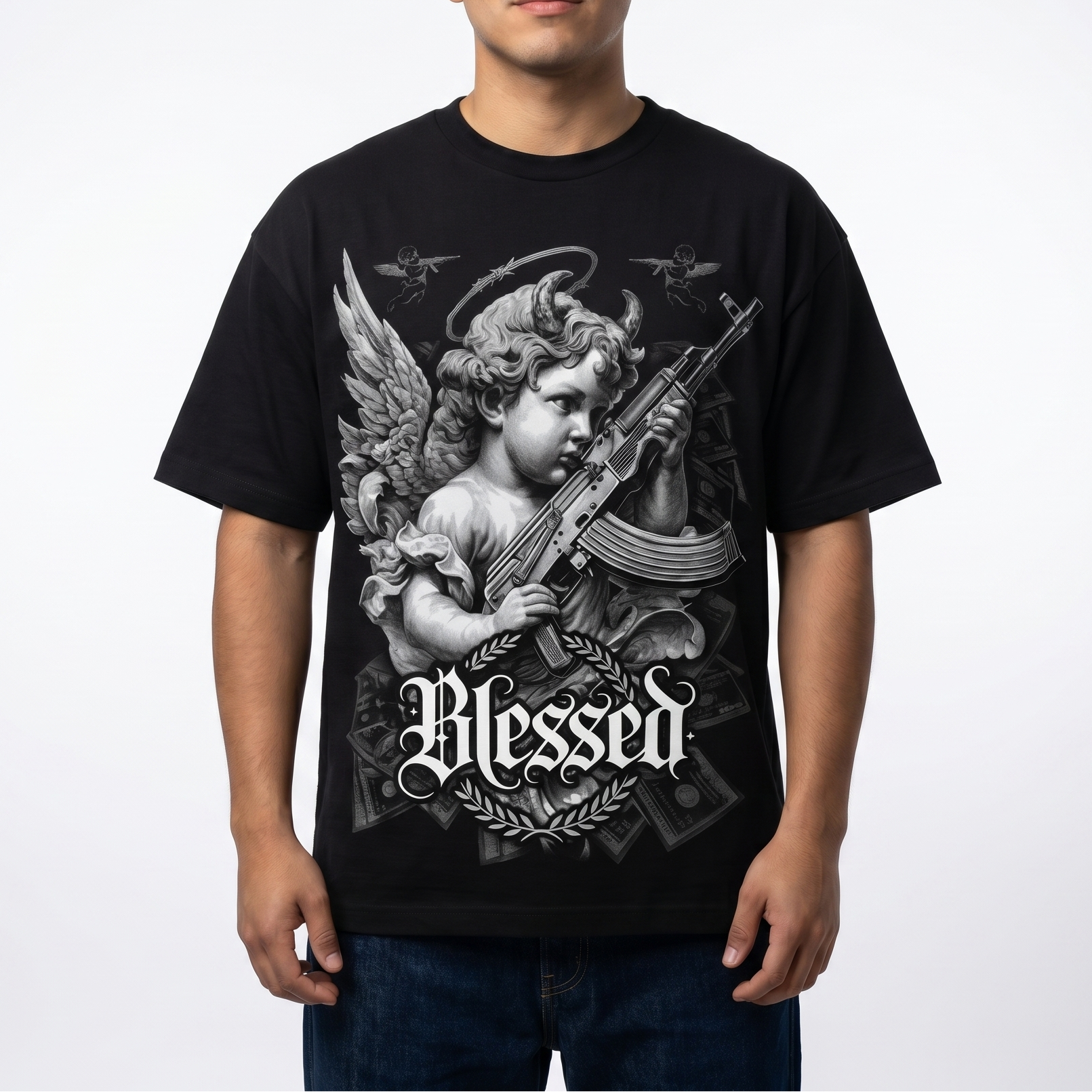 TFashion Graphic Tee - Blessed