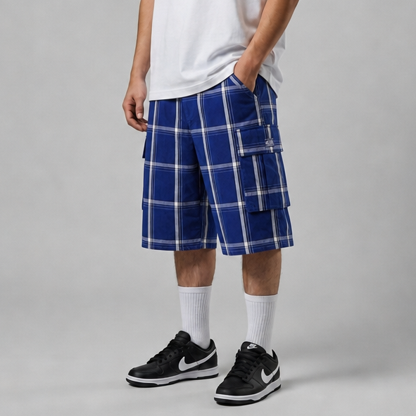 Shaka Wear Plaid Shorts