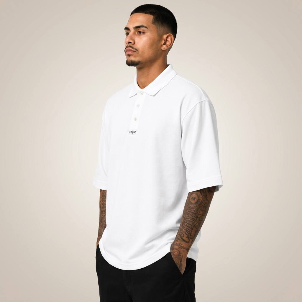 CALTOP Polo Shirts-Solid