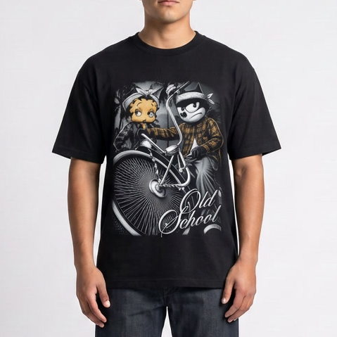TFashion Graphic Tee - Old School 1