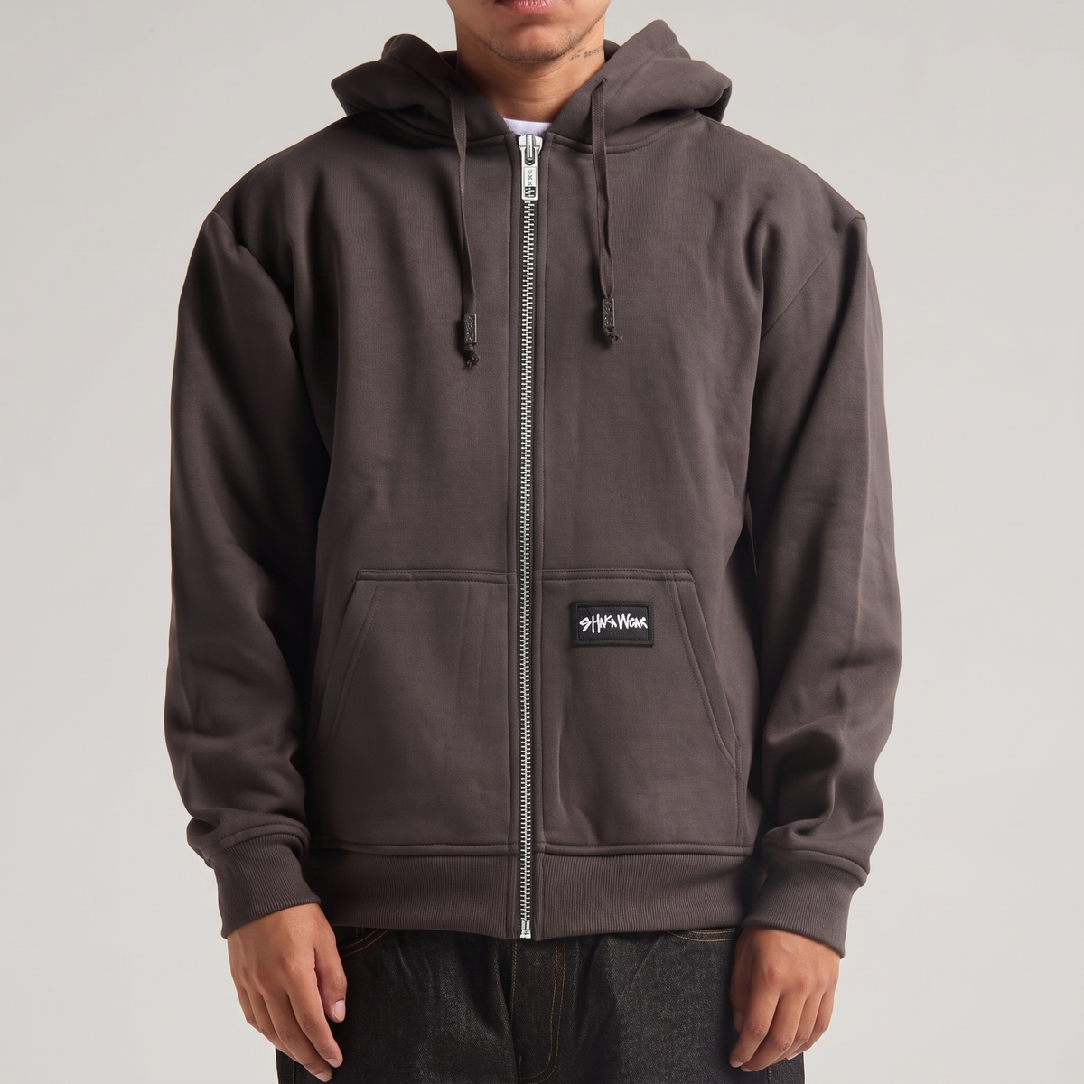 Shaka Wear Essential Super Heavyweight Zip Hoodie