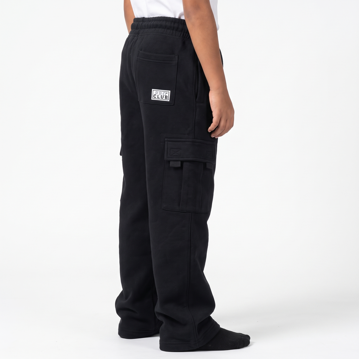 Pro Club Youth Relaxed Cargo Sweatpants