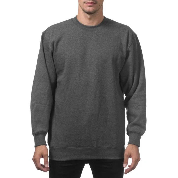 Pro Club Men's Heavyweight 13oz Crew Neck Fleece Sweatshirt