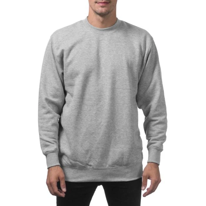 Pro Club Men's Heavyweight 13oz Crew Neck Fleece Sweatshirt