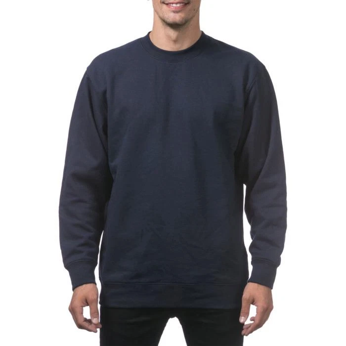 Pro Club Men's Heavyweight 13oz Crew Neck Fleece Sweatshirt