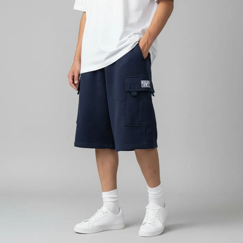 Pro Club Men's Fleece Cargo Shorts