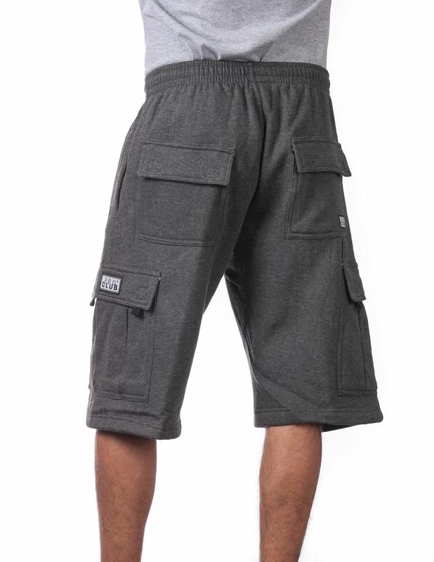 Pro Club Men's Fleece Cargo Shorts