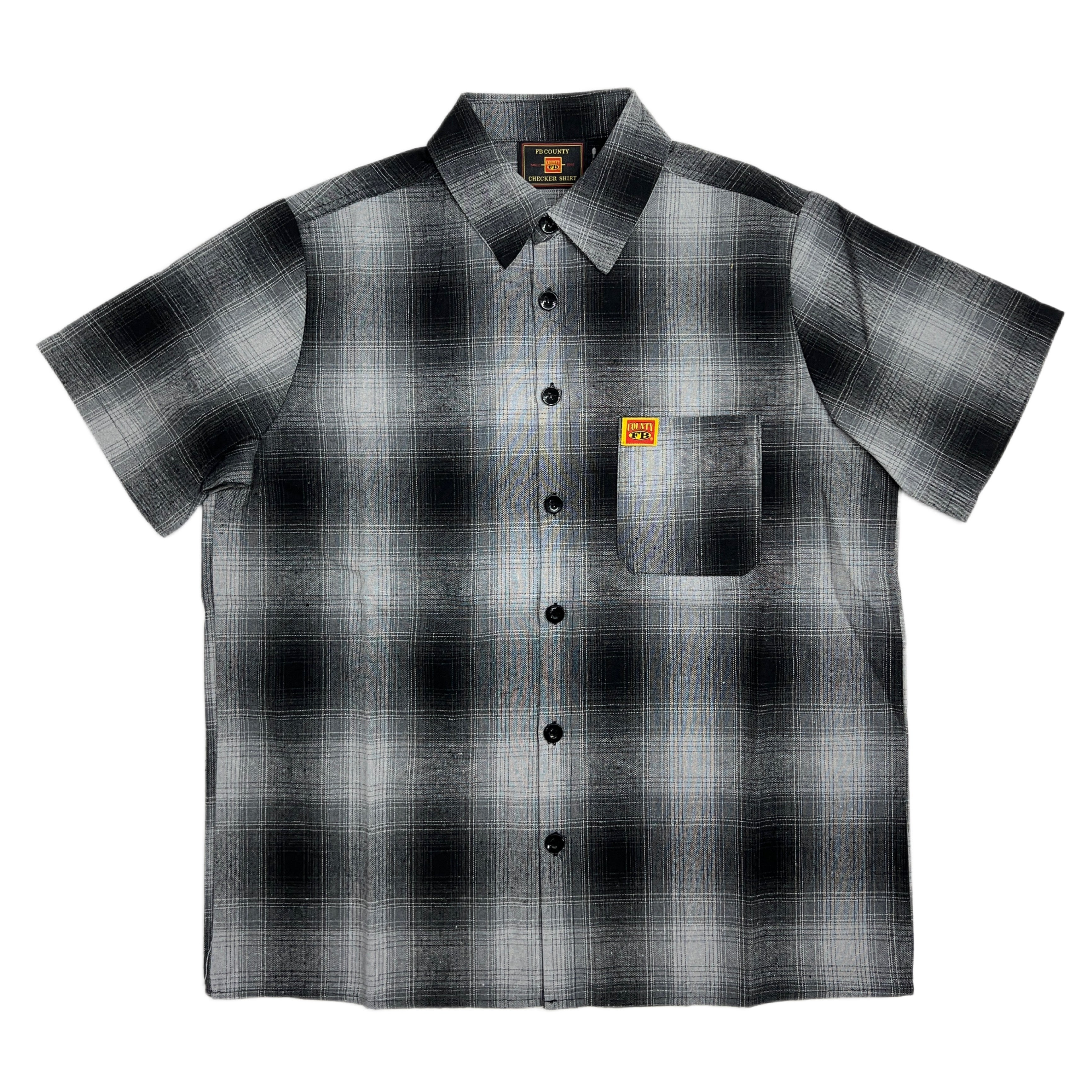 FB County Short Sleeve Checker Flannel Shirt
