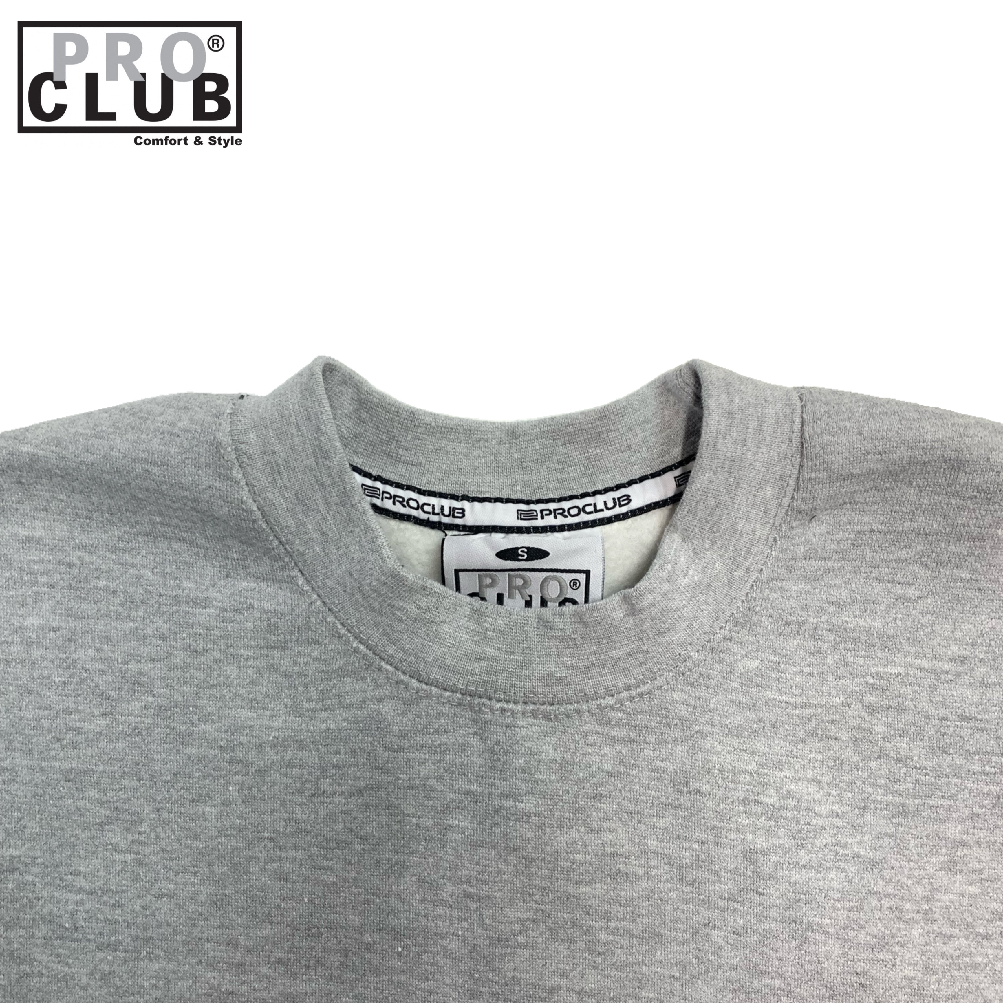 Pro Club Men's Heavyweight 13oz Crew Neck Fleece Sweatshirt
