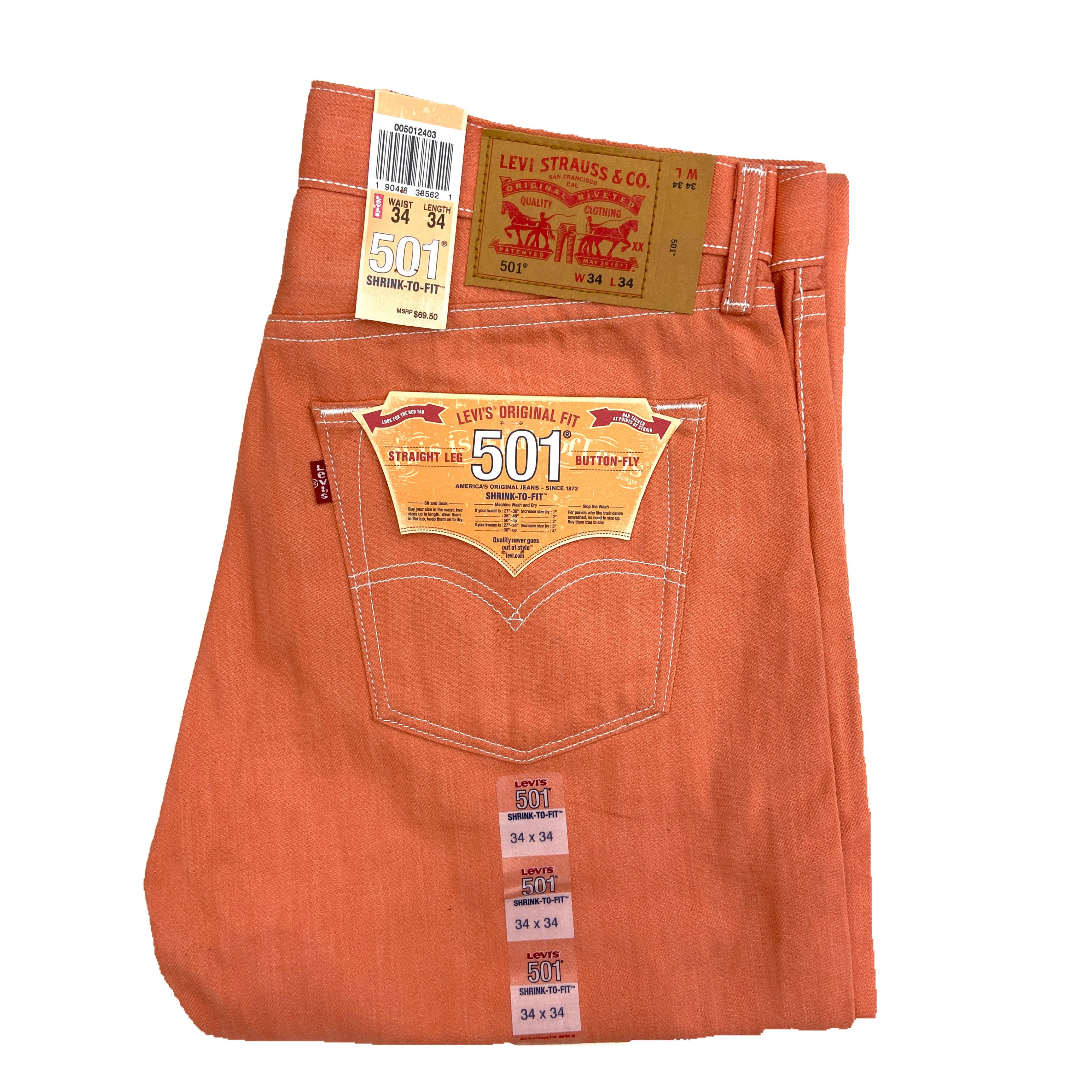 Levi's 501 Size 30 - 44