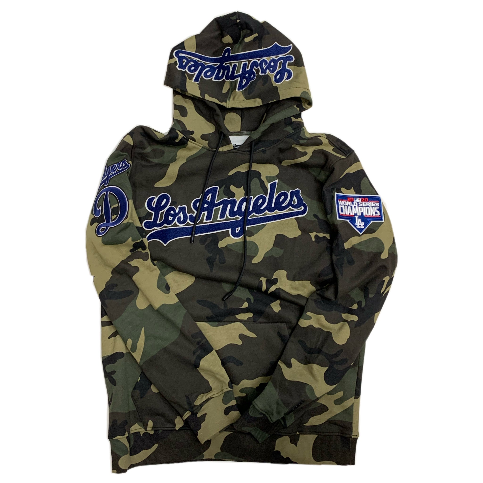 Los Angeles Dodgers MLB Personalized Hunting Camouflage Hoodie T