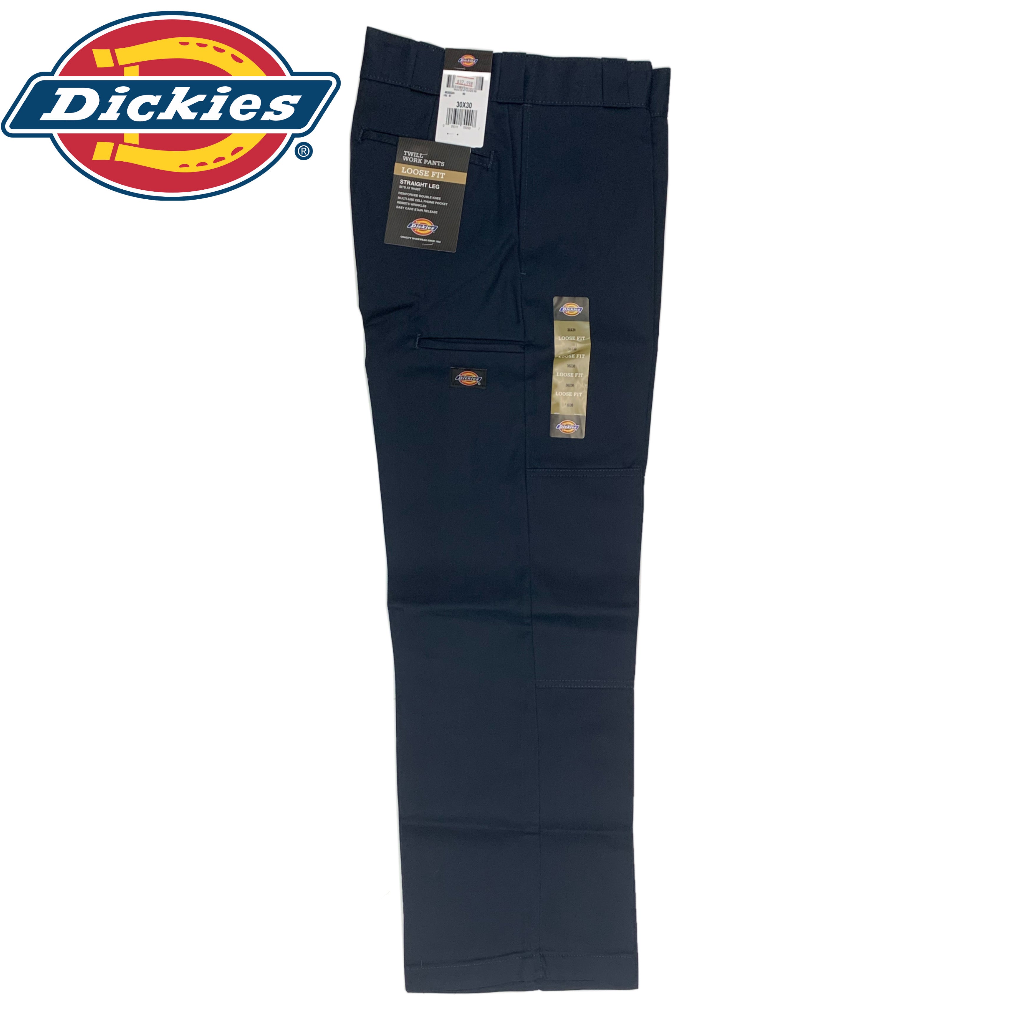 Dickies Loose Fit Double Knee Work Pants (Size 42 - 50)