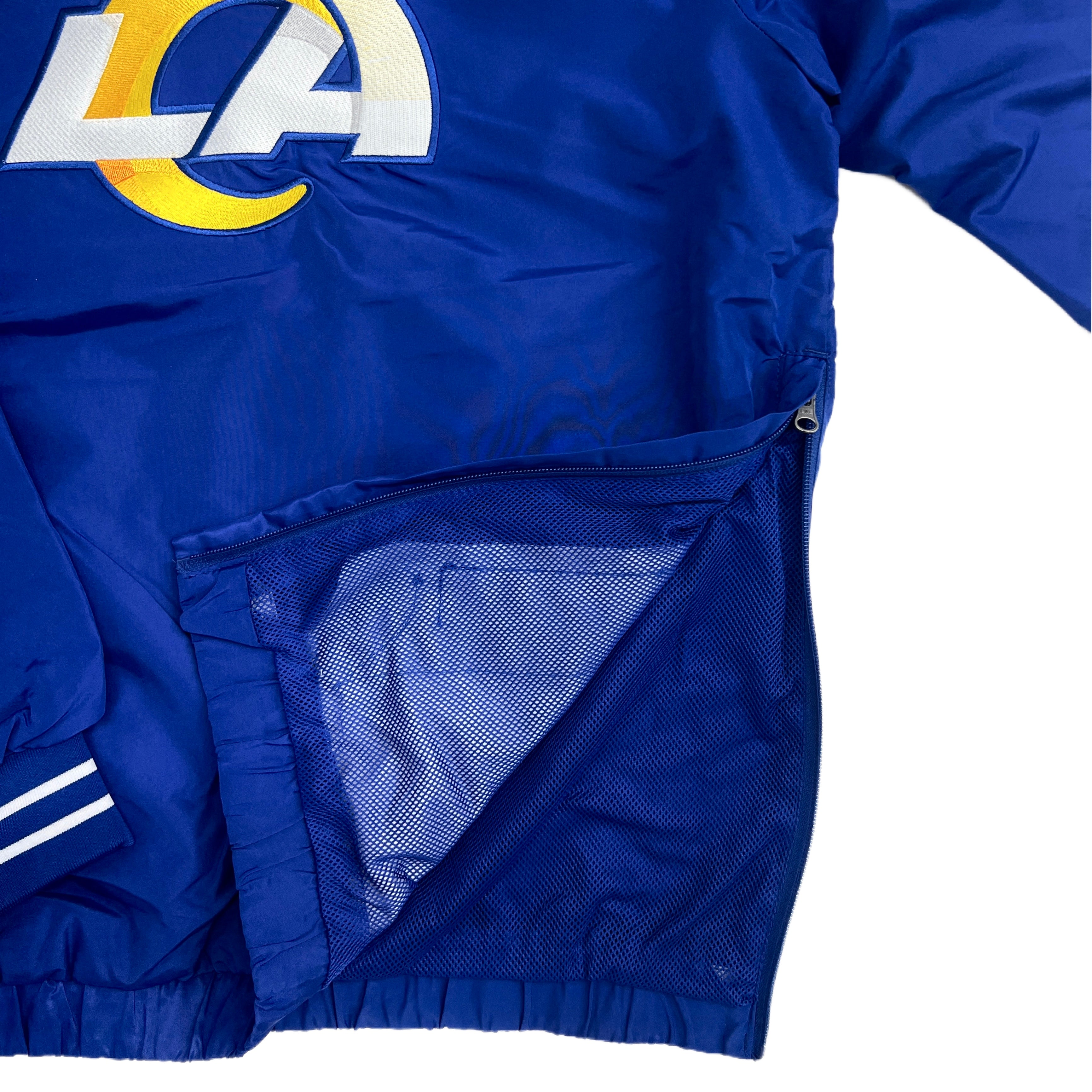Los Angeles Rams Windbreaker with Pocket - Blue