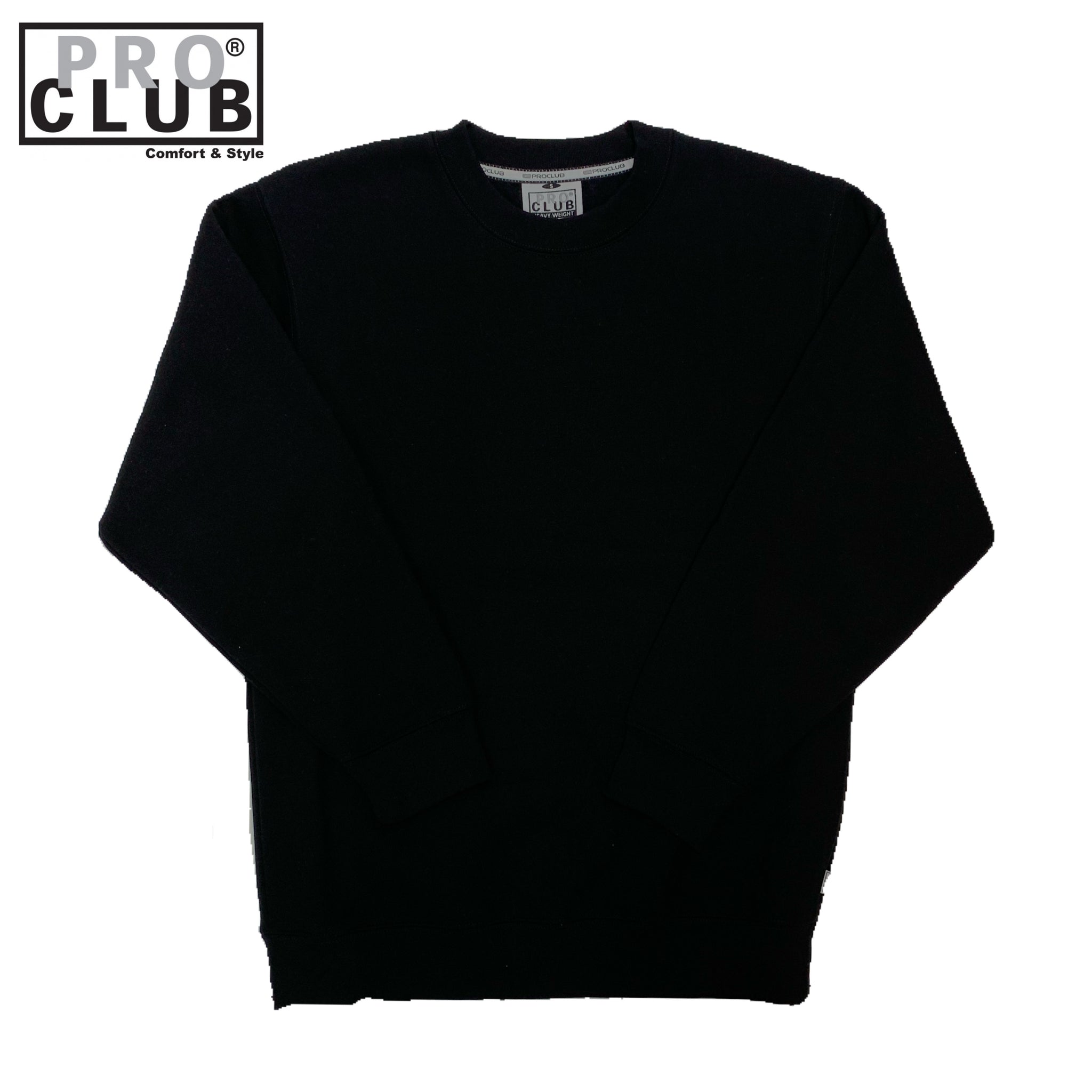 Pro Club Men's Heavyweight French Terry Crewneck Sweatshirt