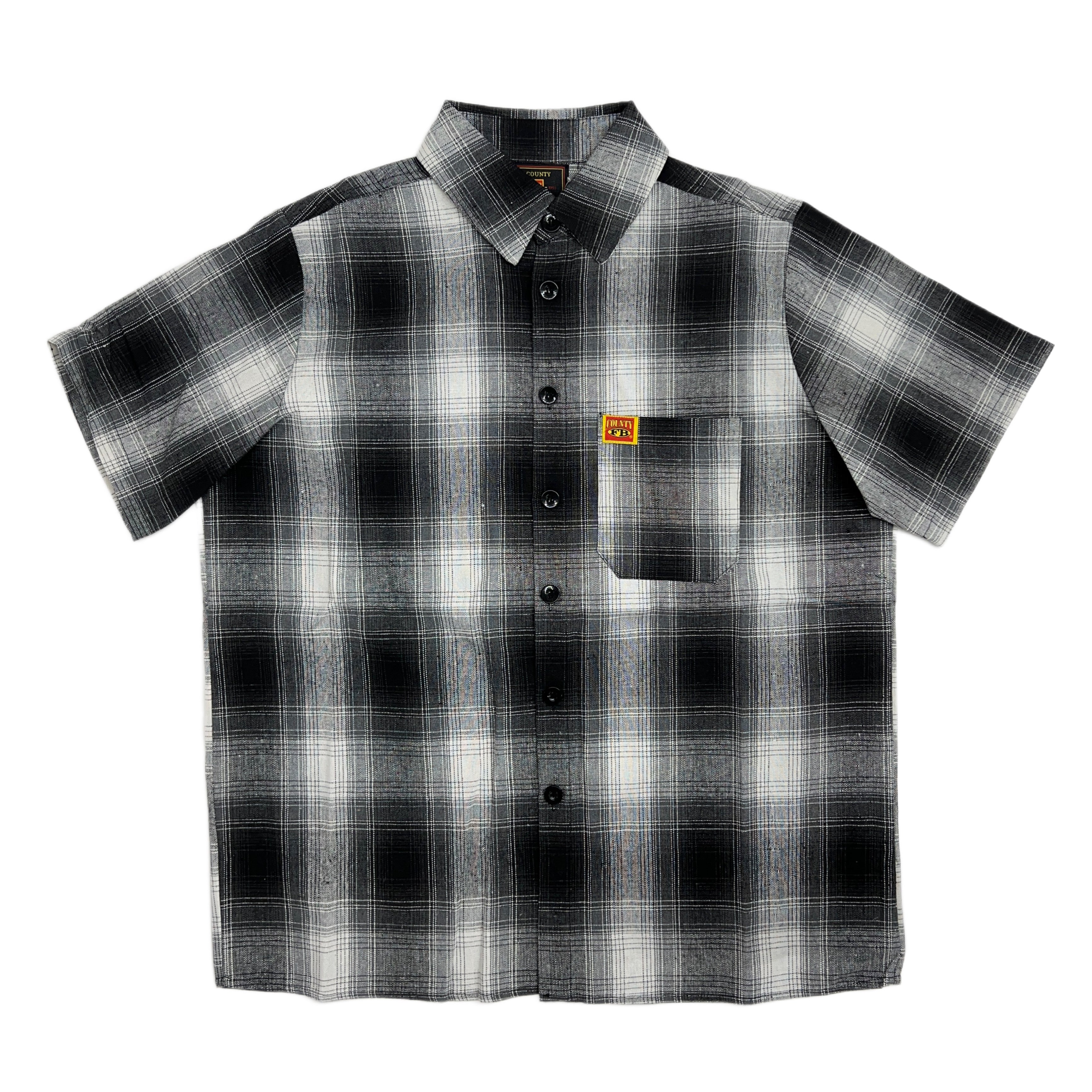 FB County Short Sleeve Checker Flannel Shirt