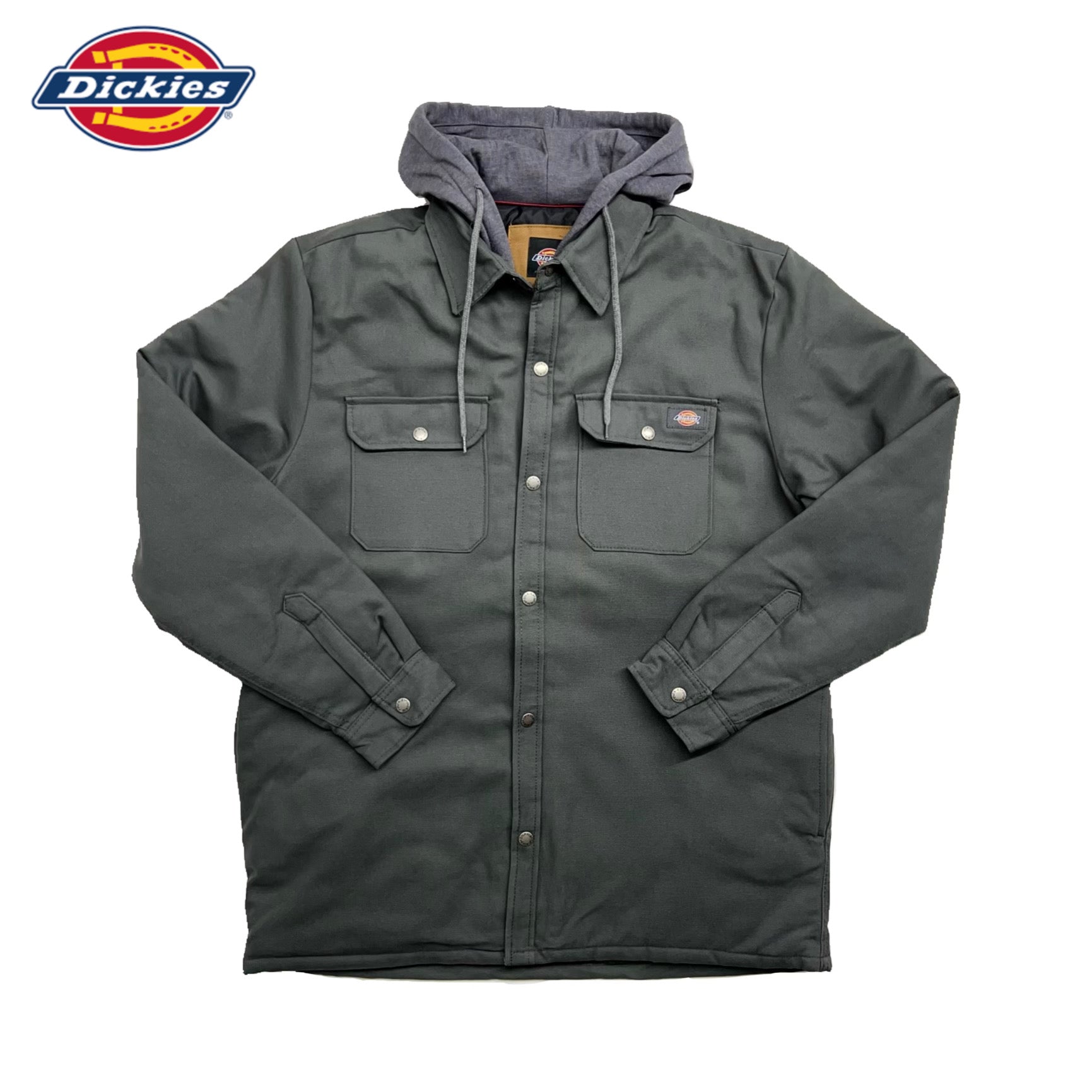 Dickies Water Repellent Duck Hooded Shirt Jacket
