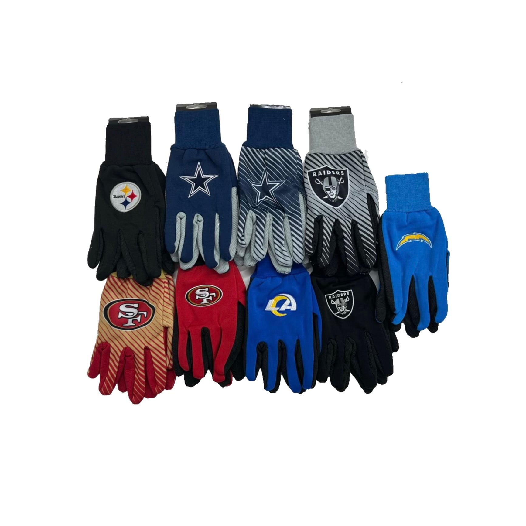 NFL Utility Work Gloves-Las Vegas Raiders