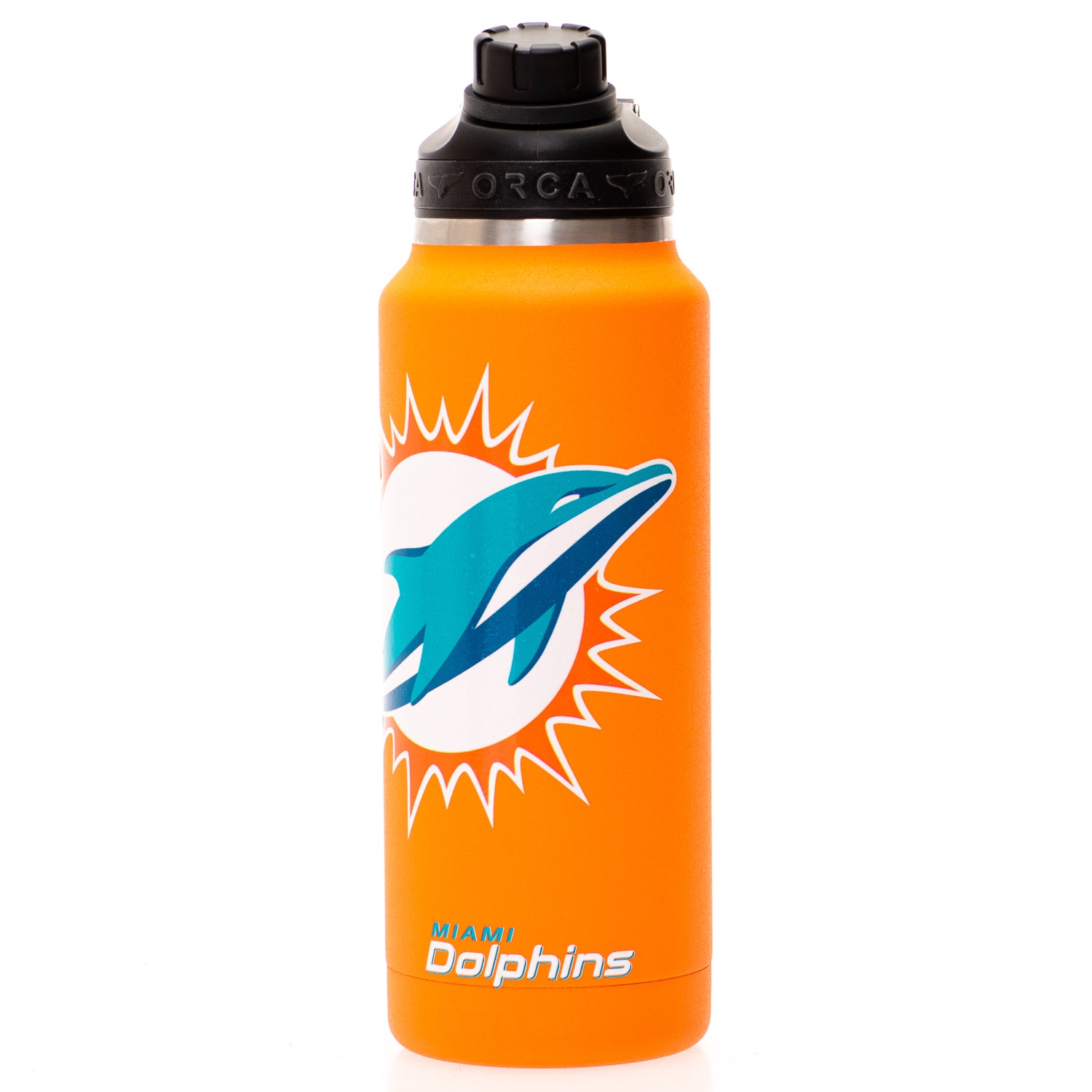 Miami Dolphins Tritan Flip Top Water Bottle - Sports Unlimited