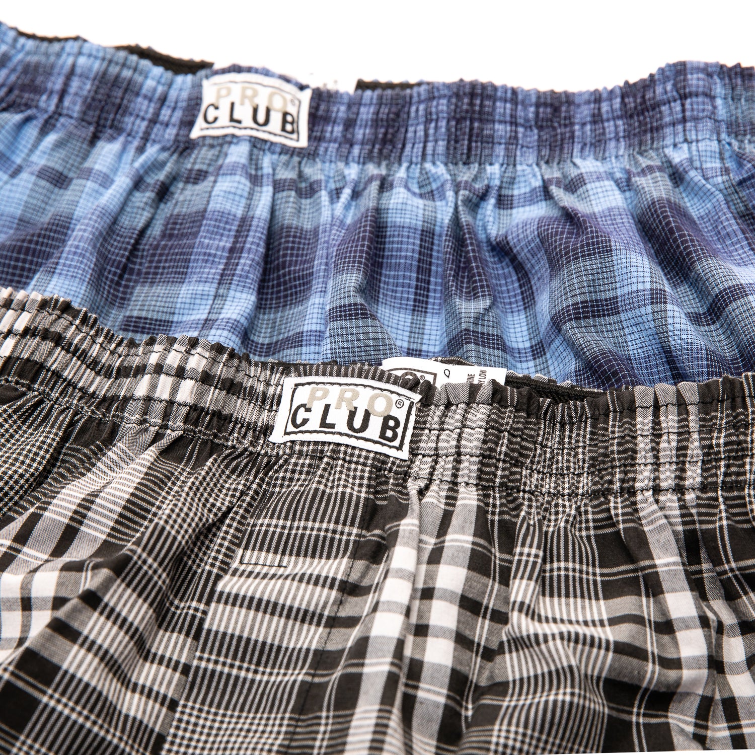 Pro Club Men's 2-Pack Classic Woven Boxers (Mix Colors)