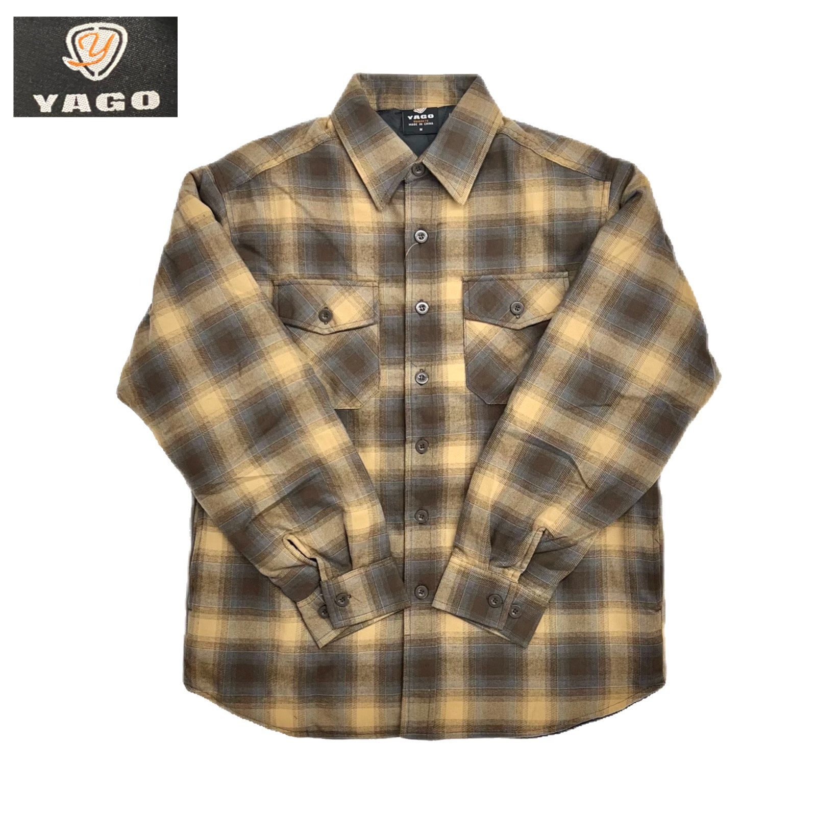 Yago Flannel Jacket with Two Side Pockets