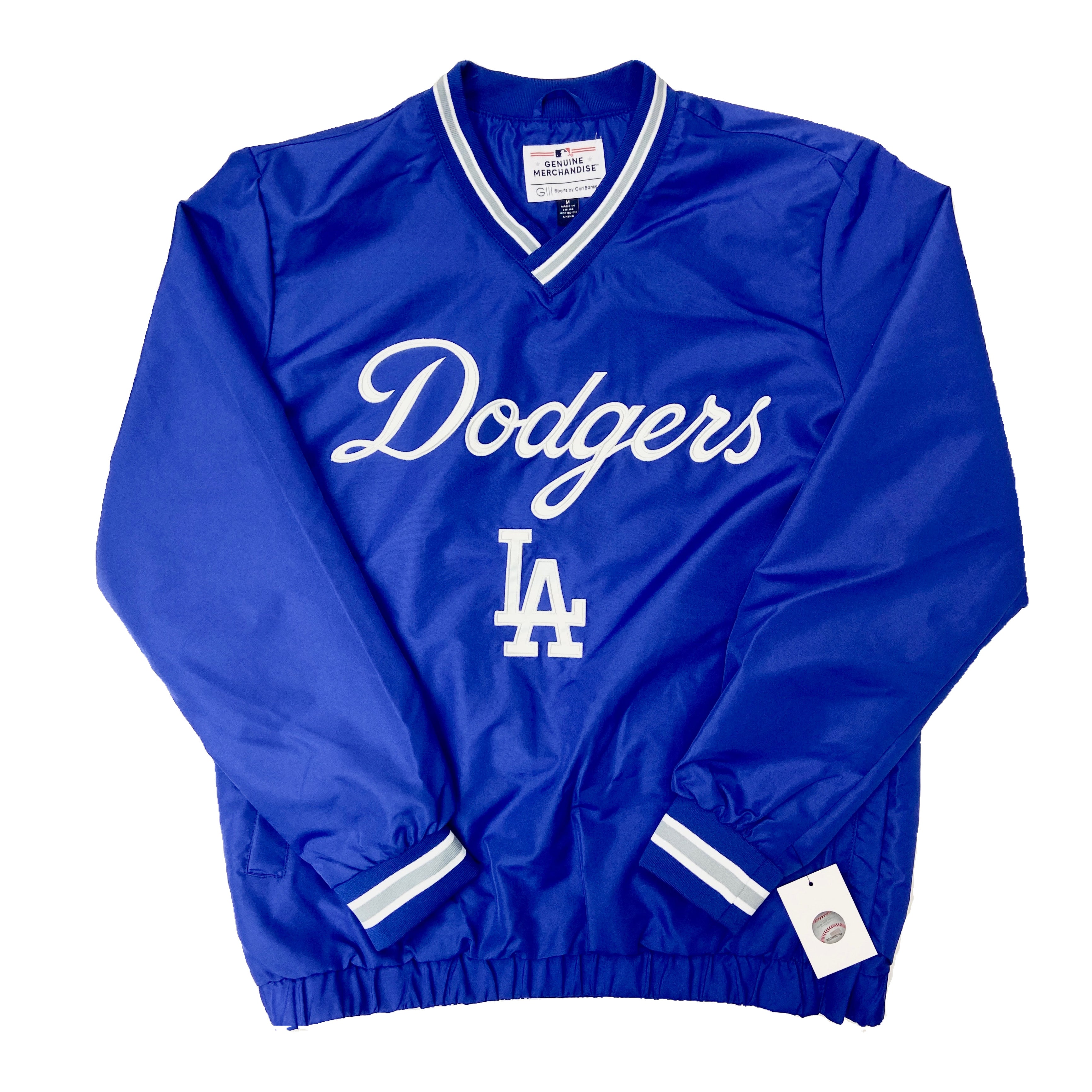 dodgers mitchell and ness v neck