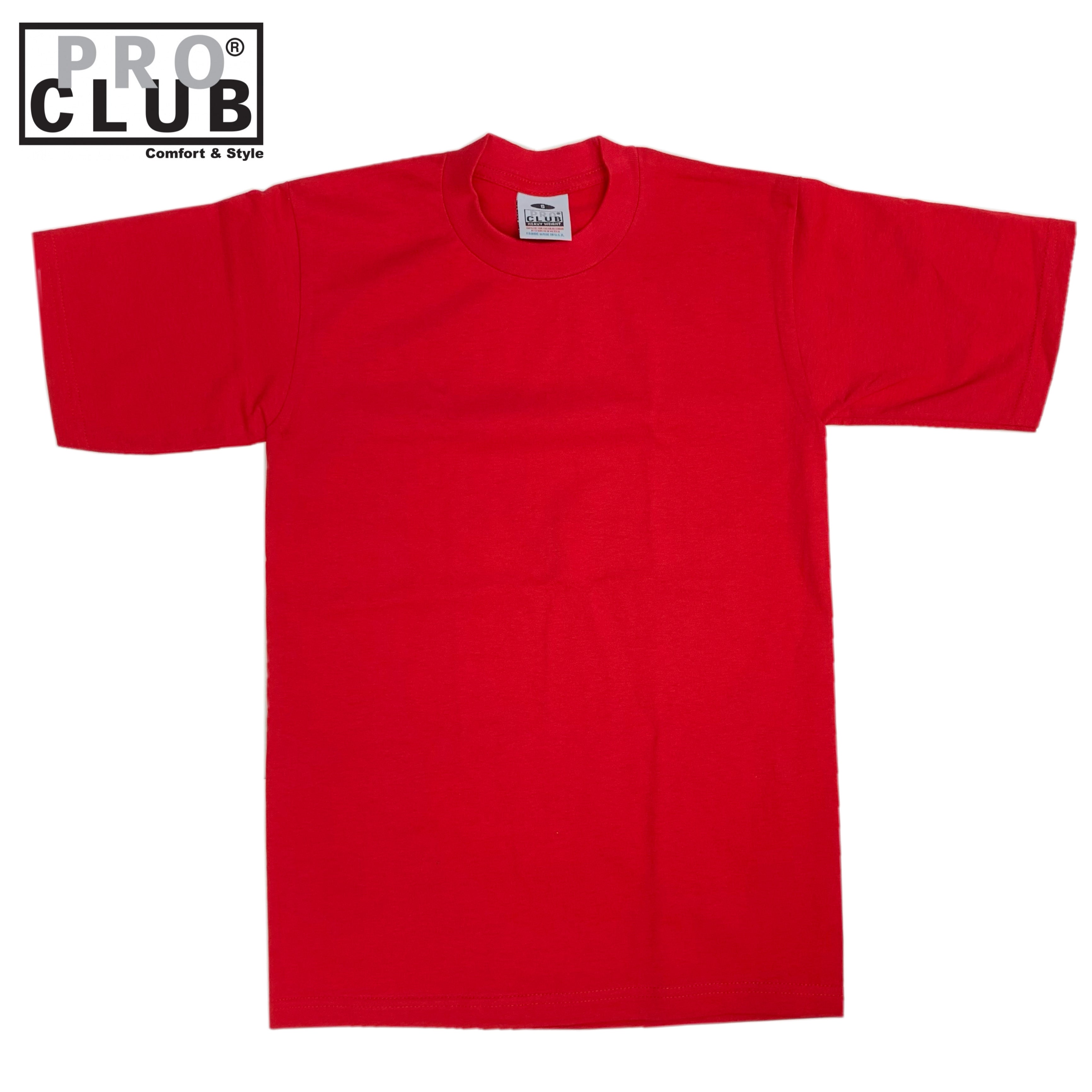 Lot 2 PRO CLUB A SHIRTS TANK TOP RED ProClub Men's Wife Beater Undershirts  S-7XL 