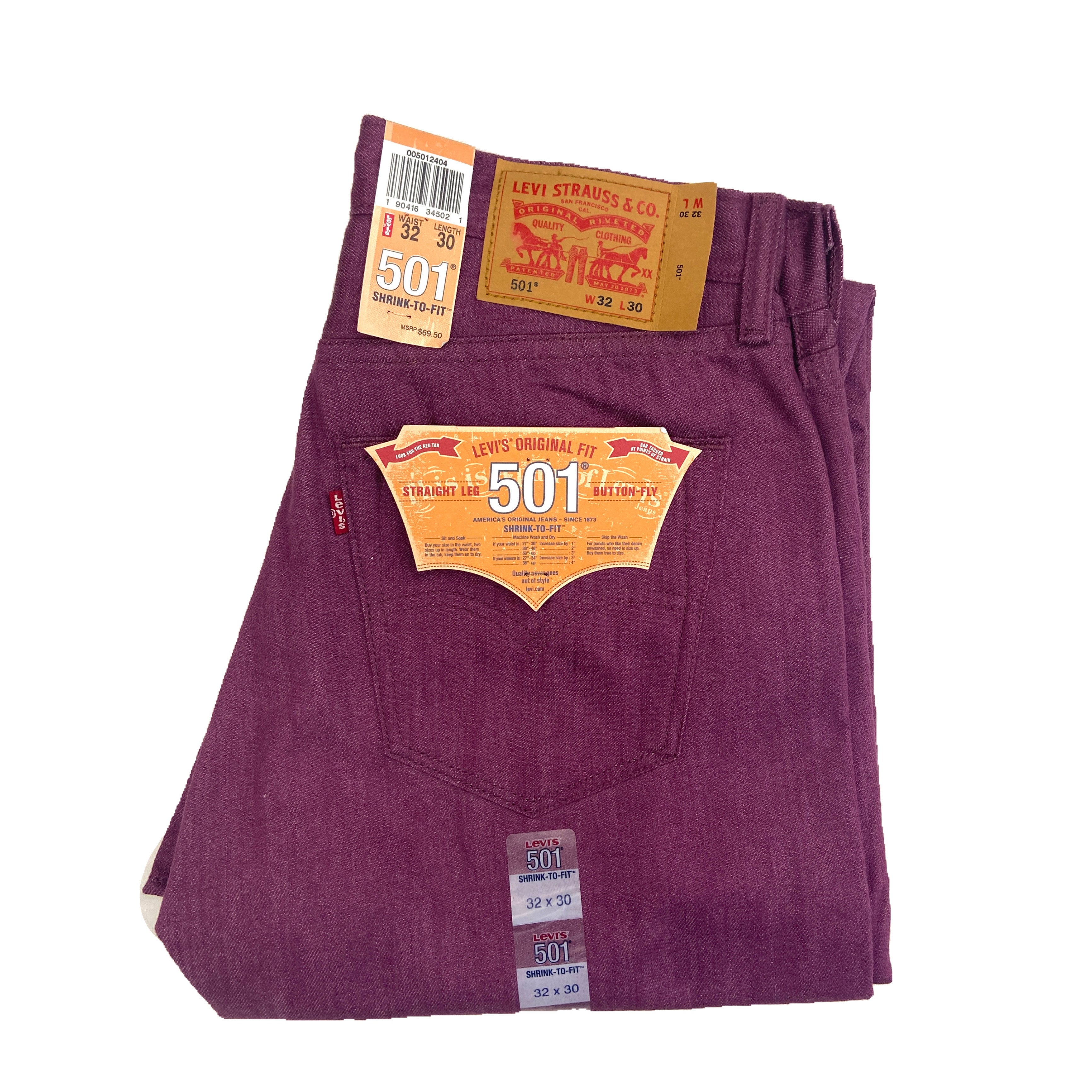 Levi's 501 Size 30 - 44