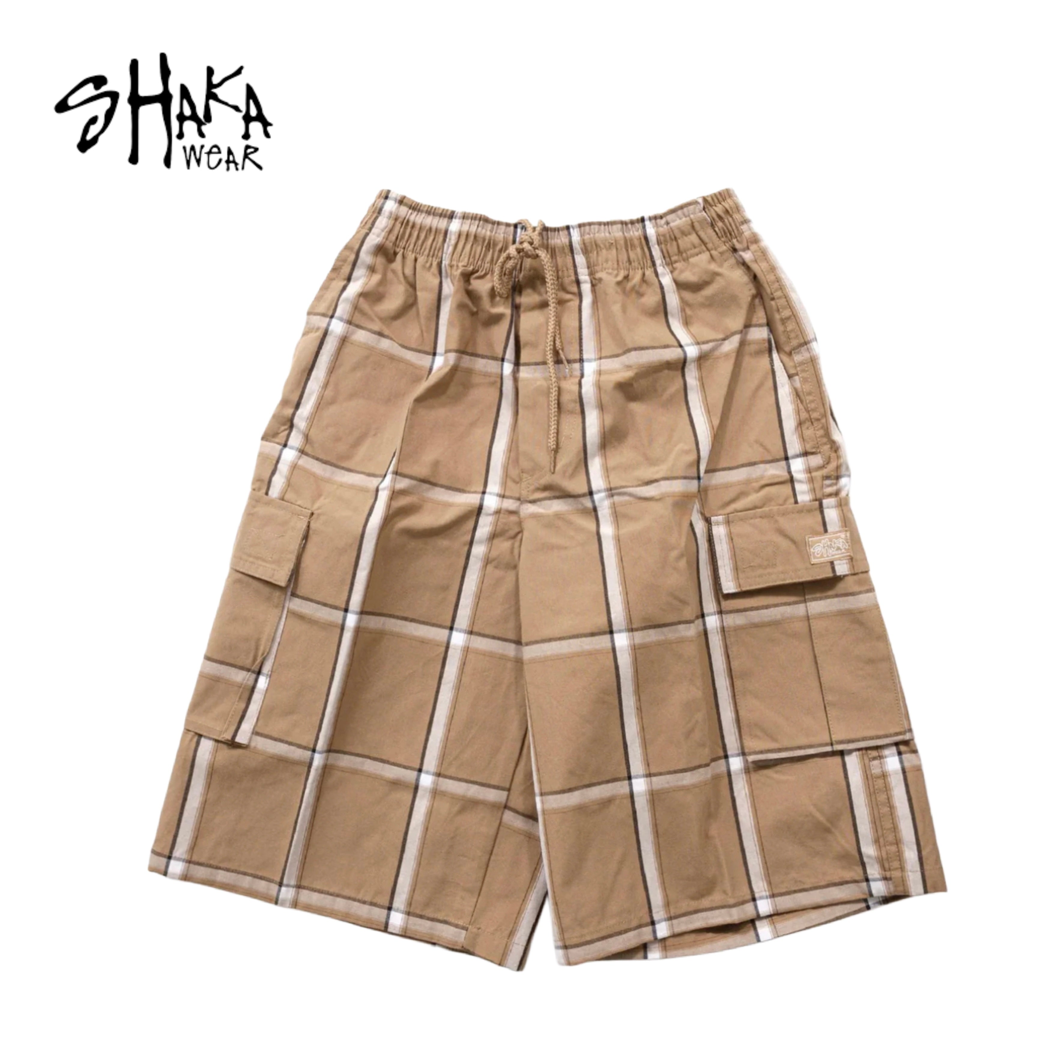 Shaka Wear Plaid Shorts