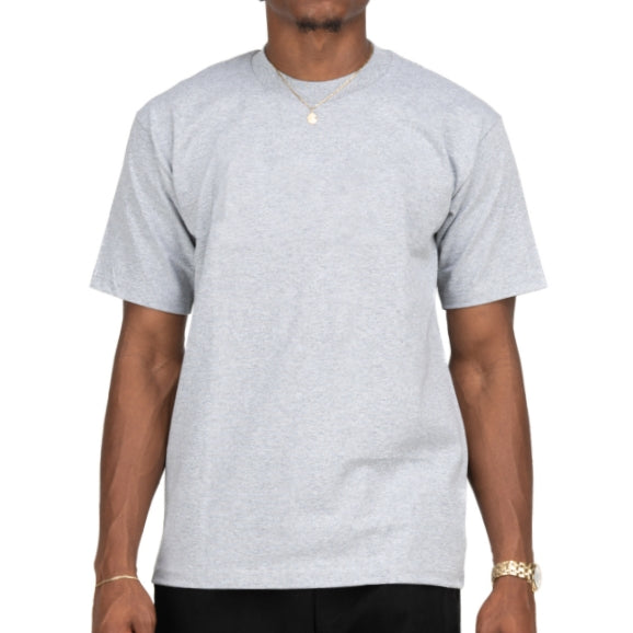 Pro Club Men's Heavyweight Cotton Short Sleeve Crew Neck T-Shirt