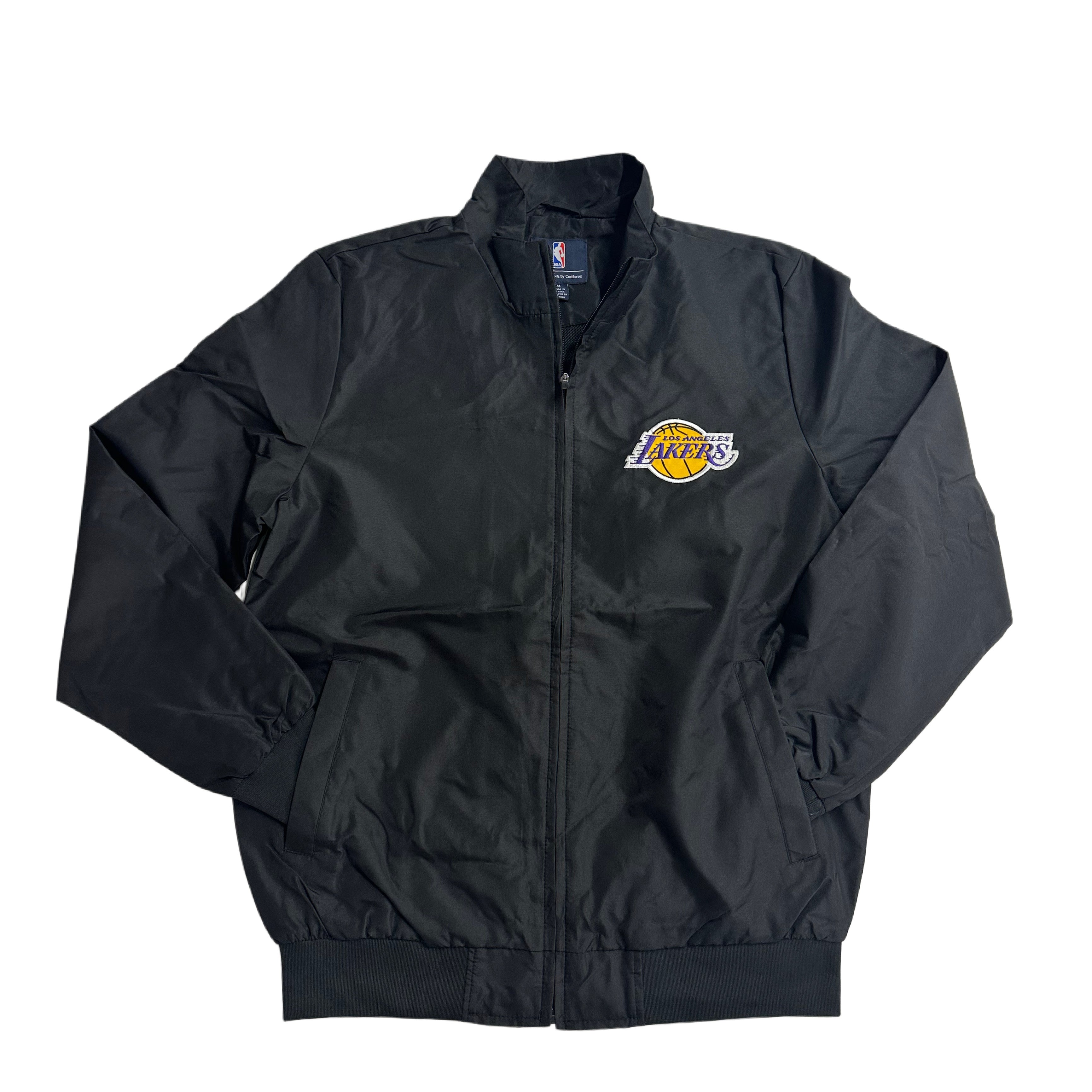 Los Angeles Lakers Zip Windbreaker with Left Chest Team Logo