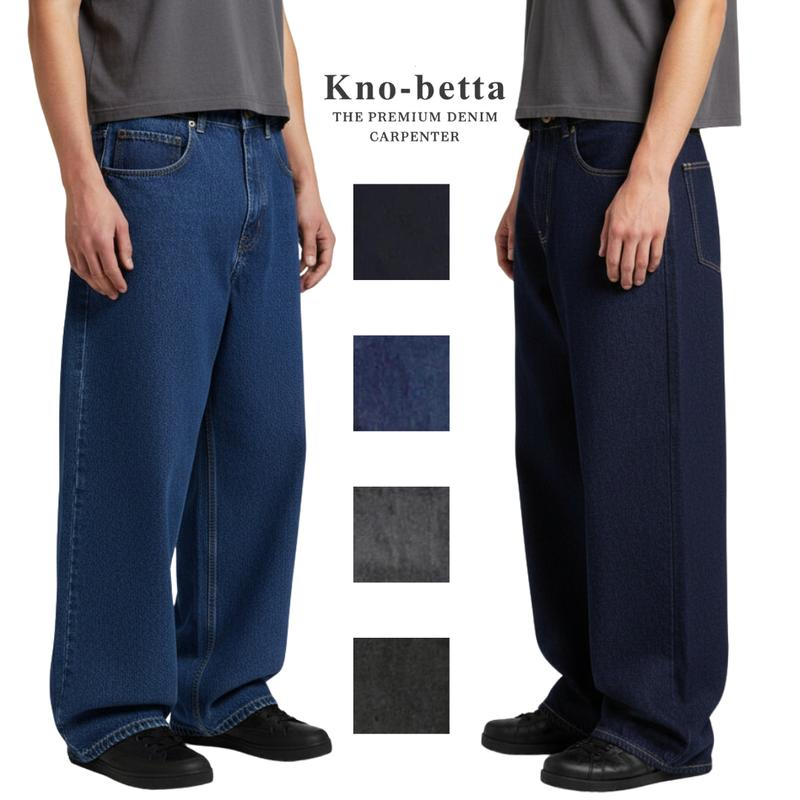 Kno-Betta Ultra Wide Baggy Jeans