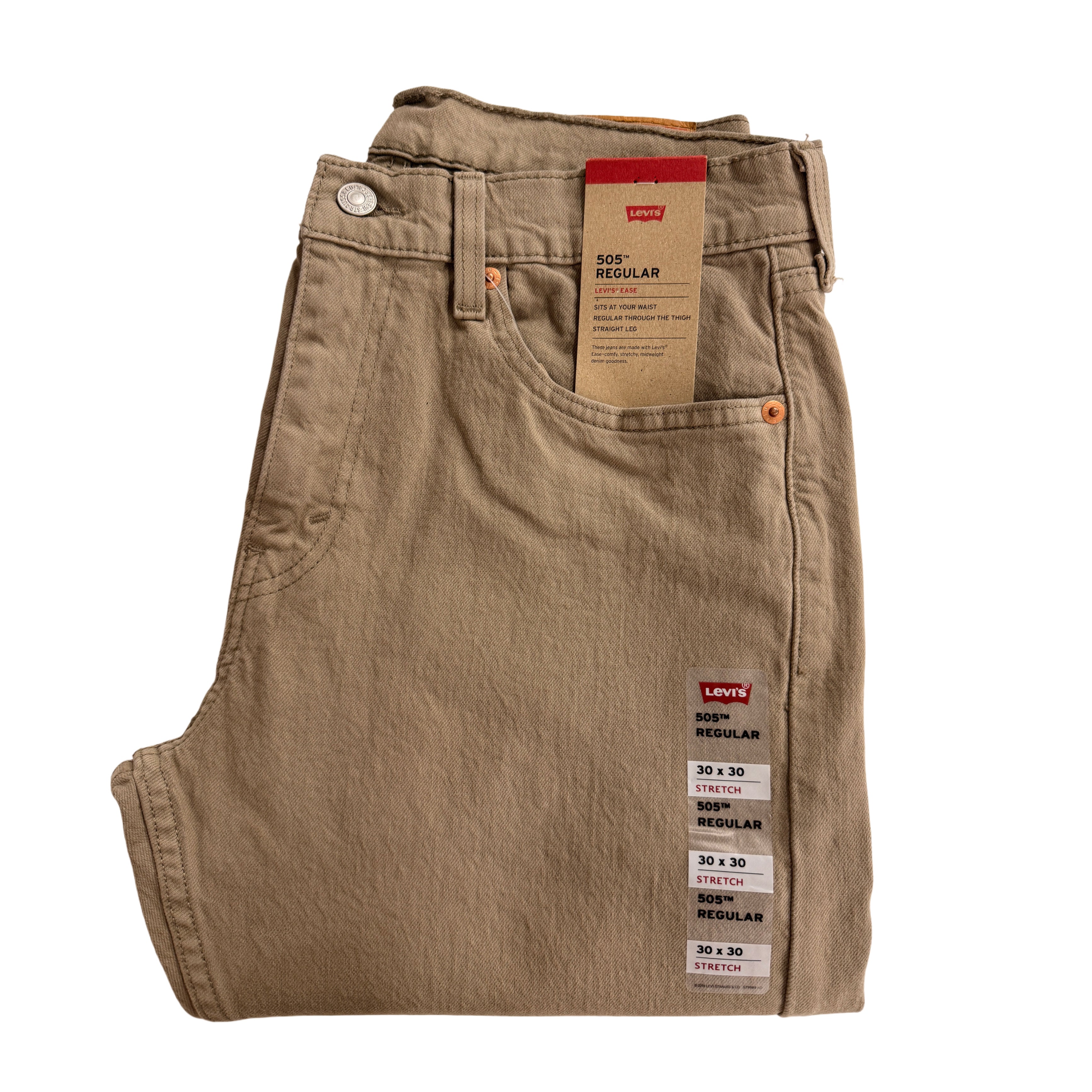 Levi's 505 Regular Fit Men's Stretch Jeans