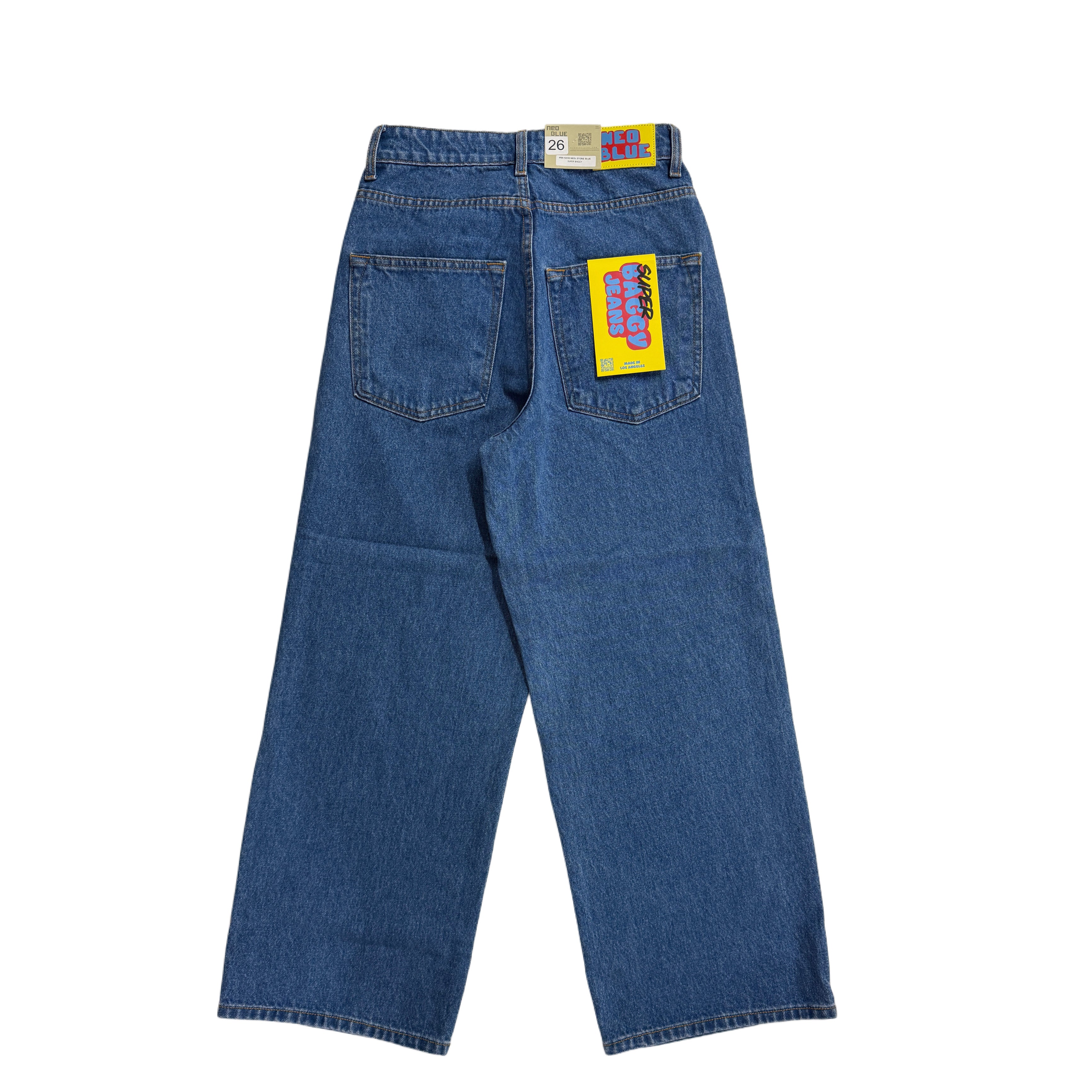 Neo Blue SUPER Baggy Jeans