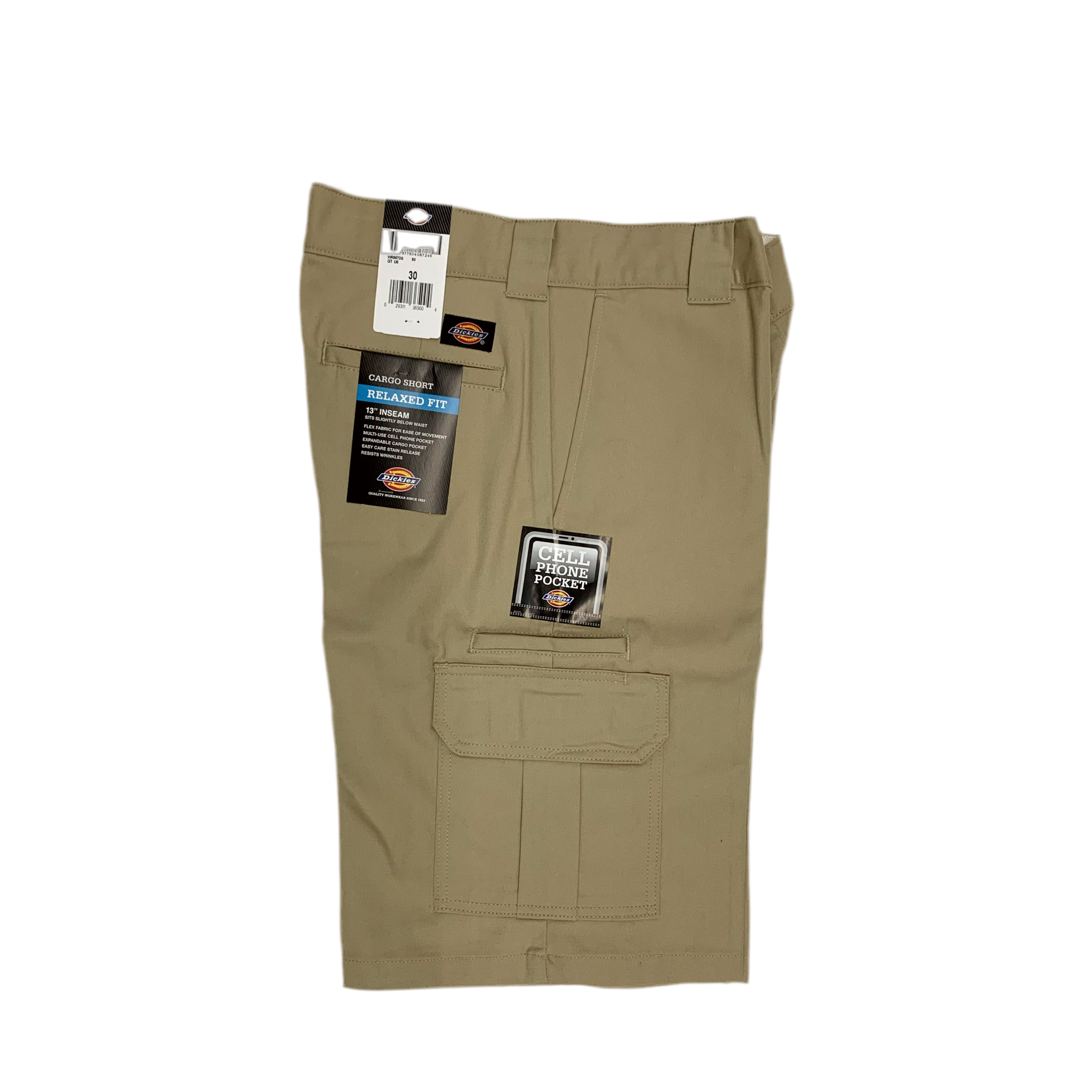 Dickies FLEX Relaxed Fit Cargo Shorts, 13"