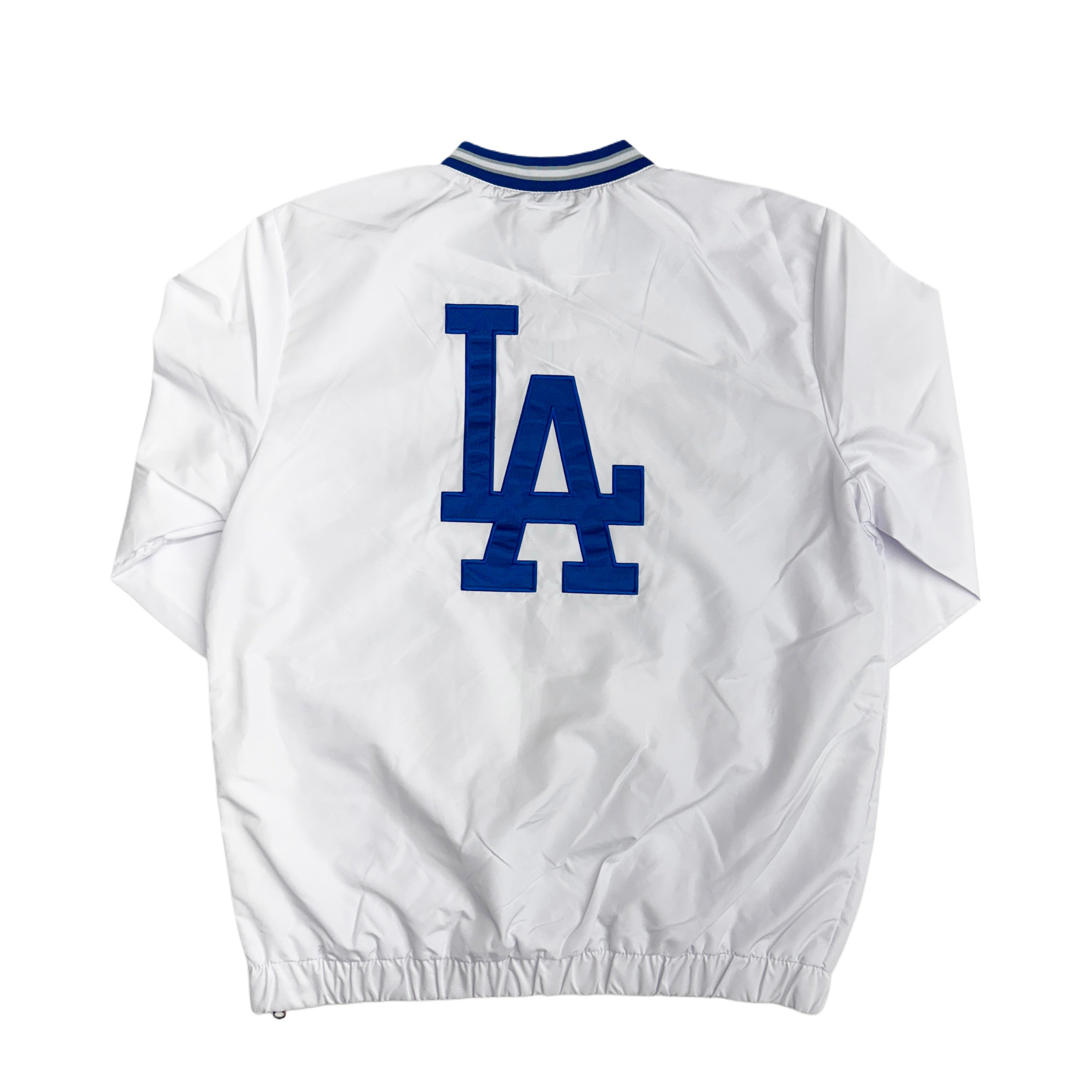 激レアLos Angeles Dodgers Vネック刺繍ウィンドブレーカーGⅢ Dodgers