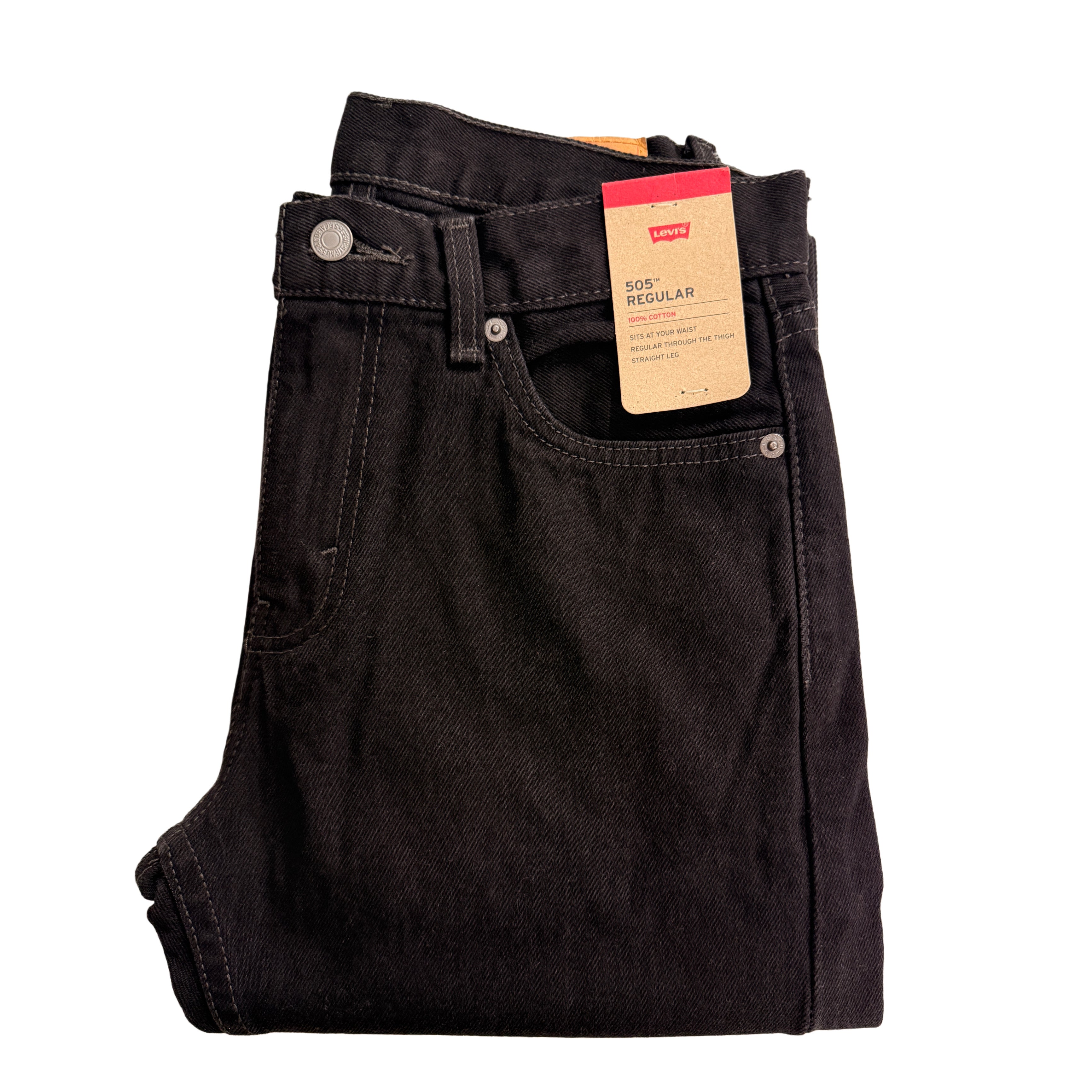 Levi's 505 Regular Fit Men's No Stretch Jeans