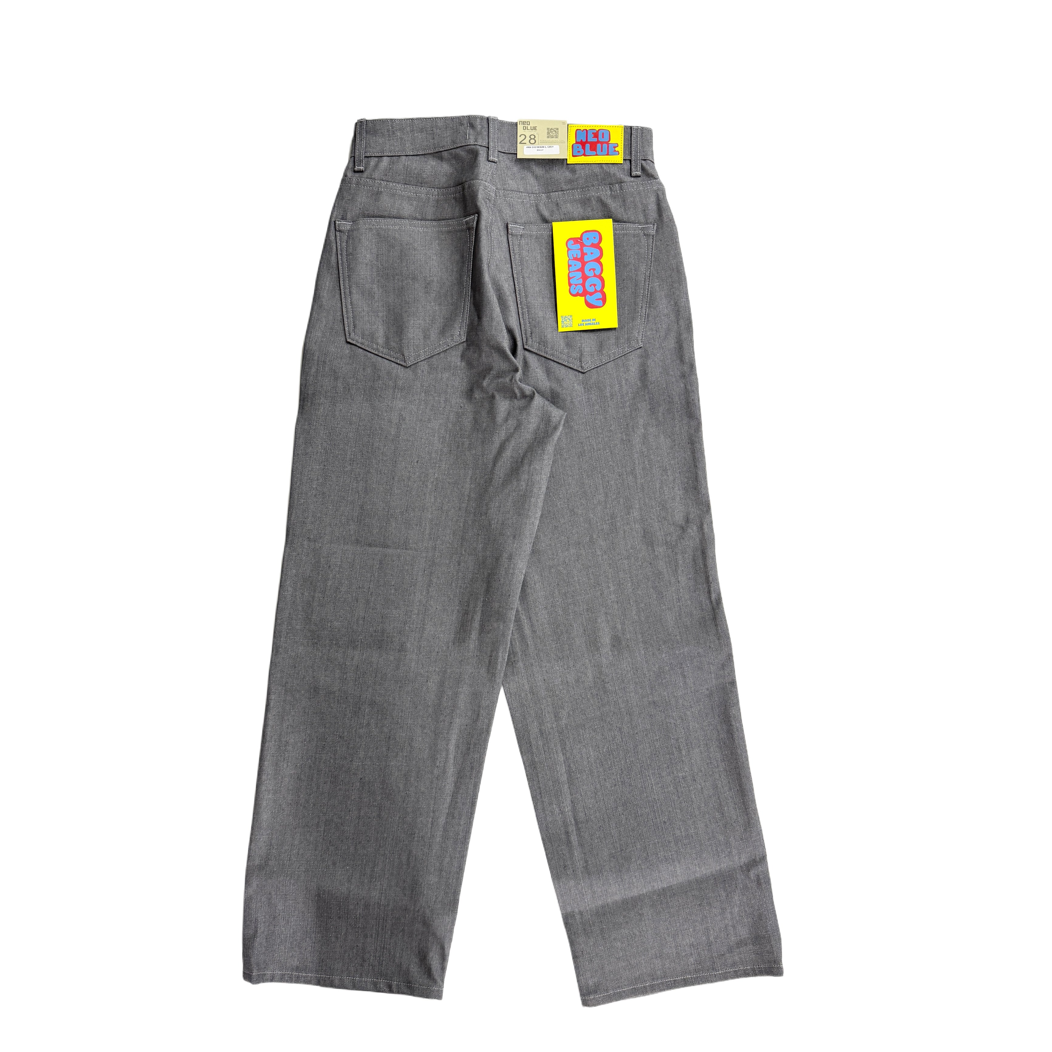 Neo Blue Baggy Pants