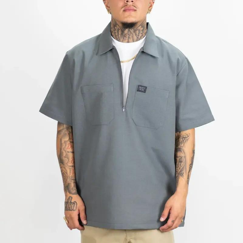 FB County Short Sleeve Zip Shirt