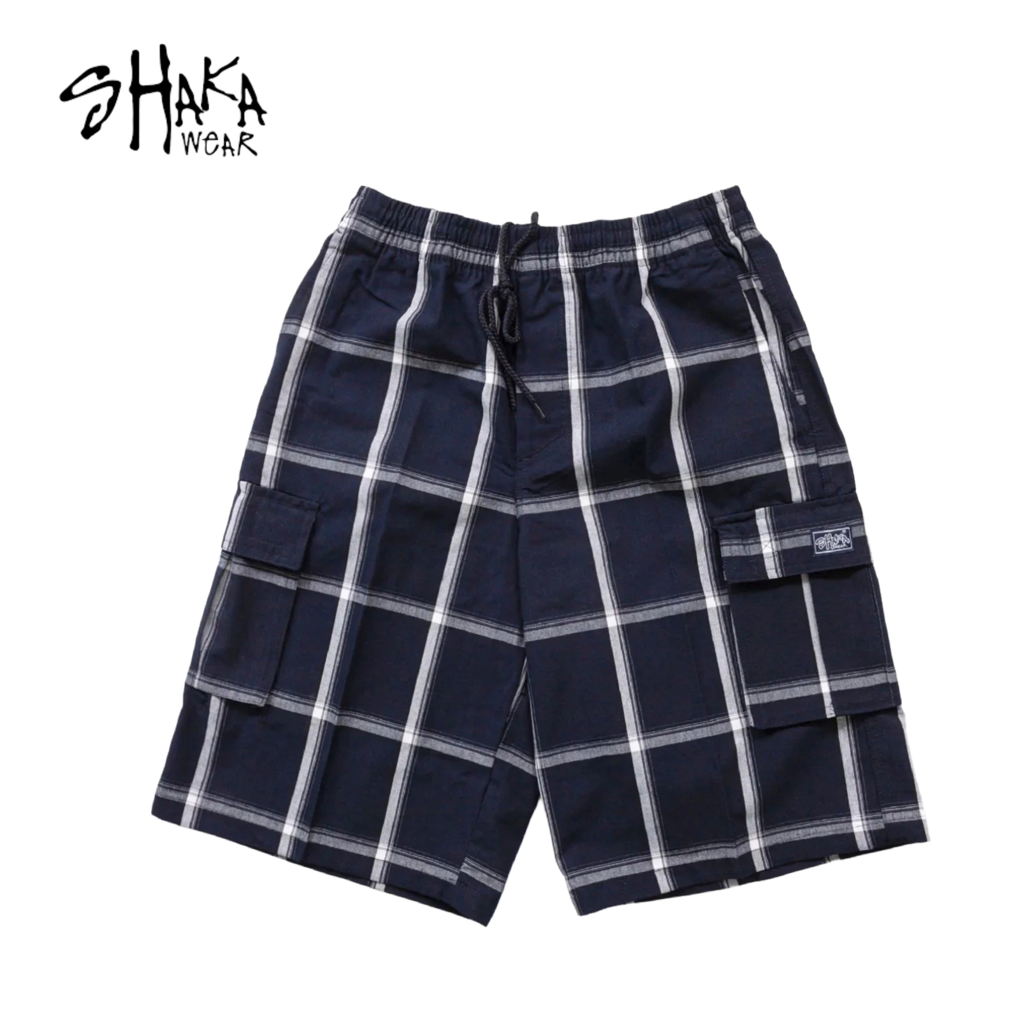 Shaka Wear Plaid Shorts